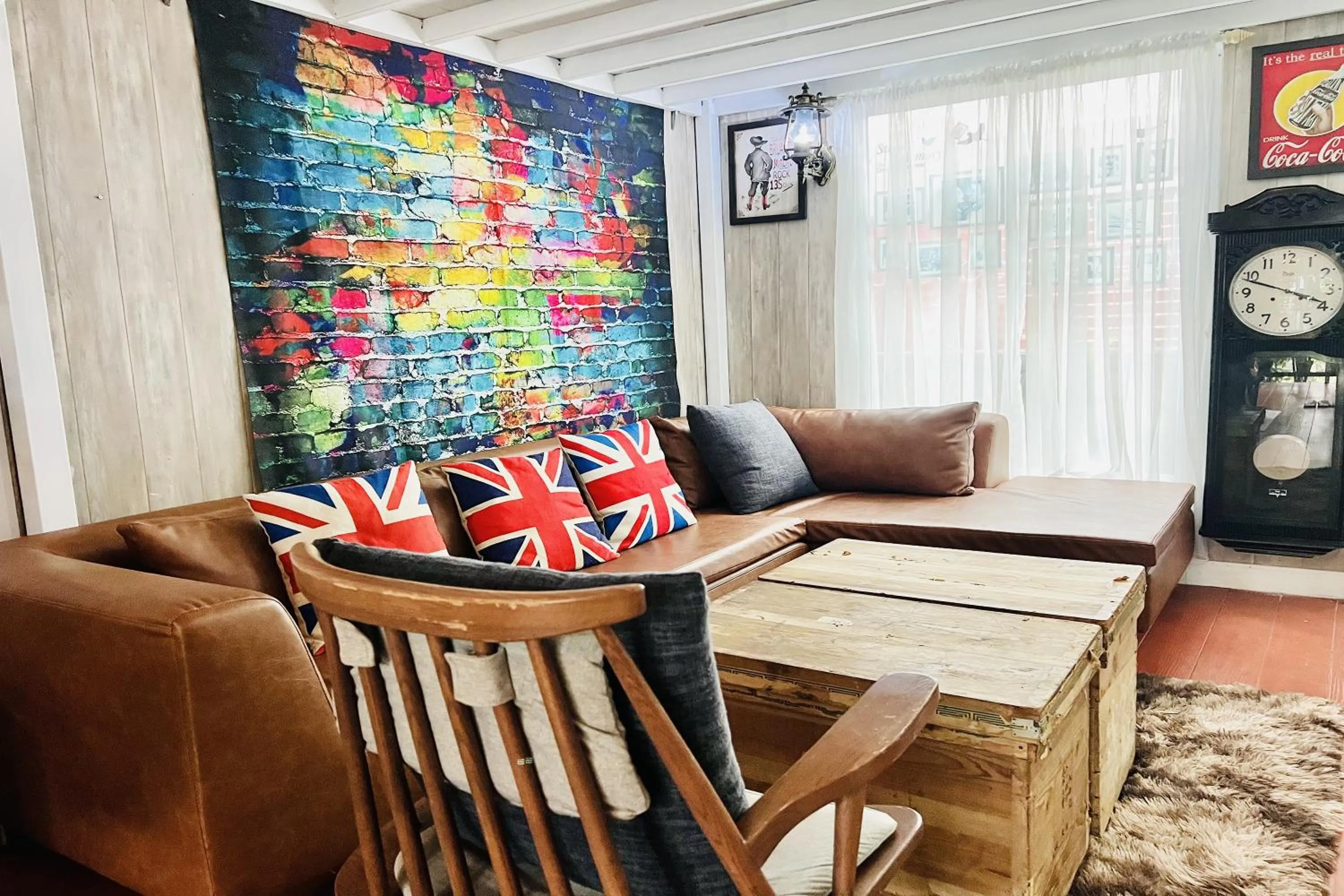 Seating area in Bann Kam B&B