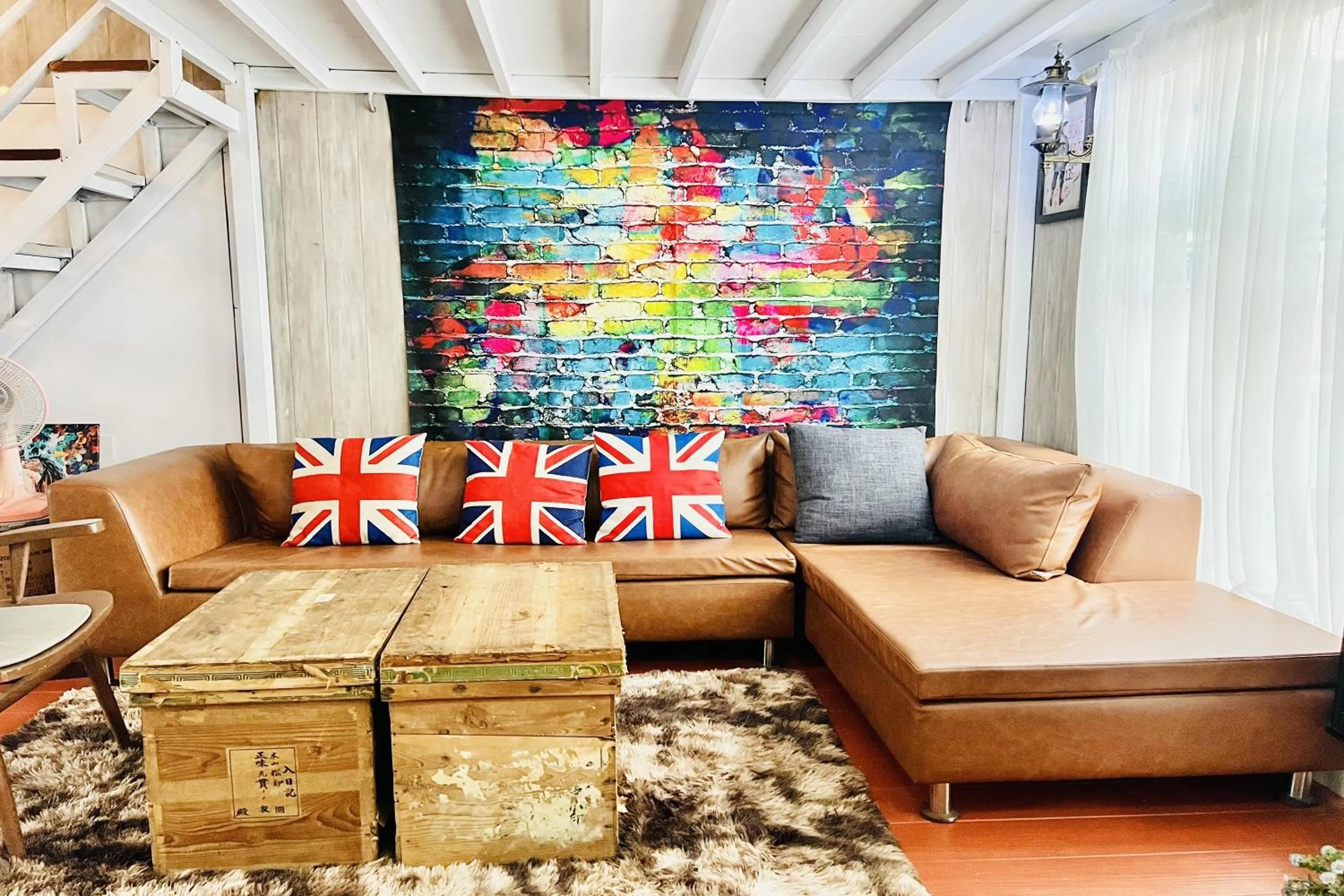 Seating area in Bann Kam B&B