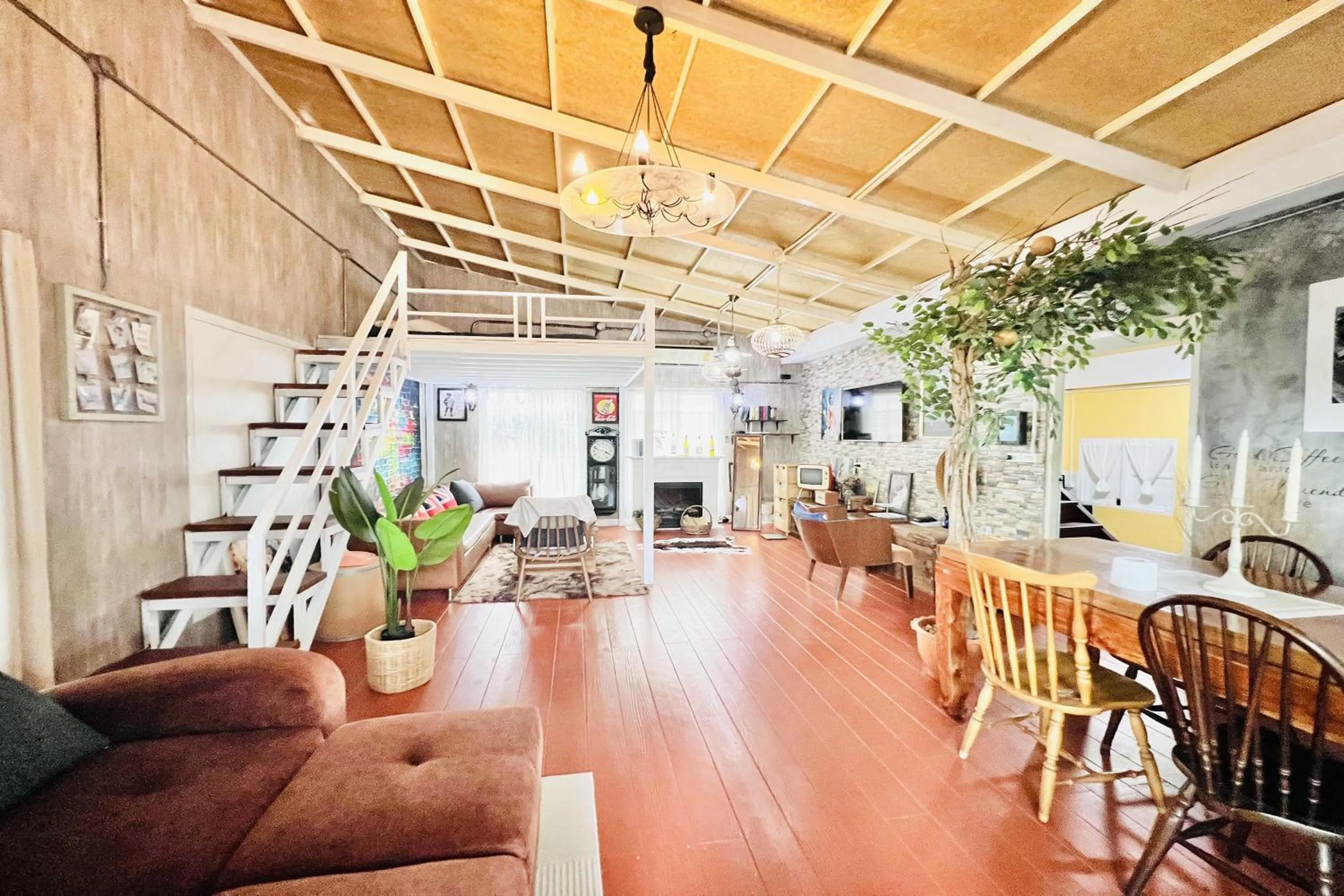 Living room in Bann Kam B&B