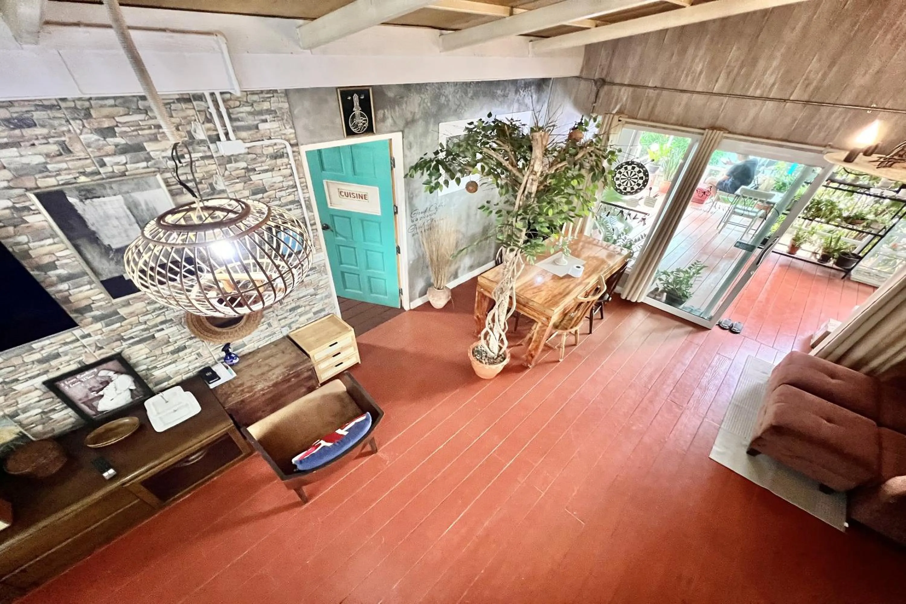 Seating area in Bann Kam B&B