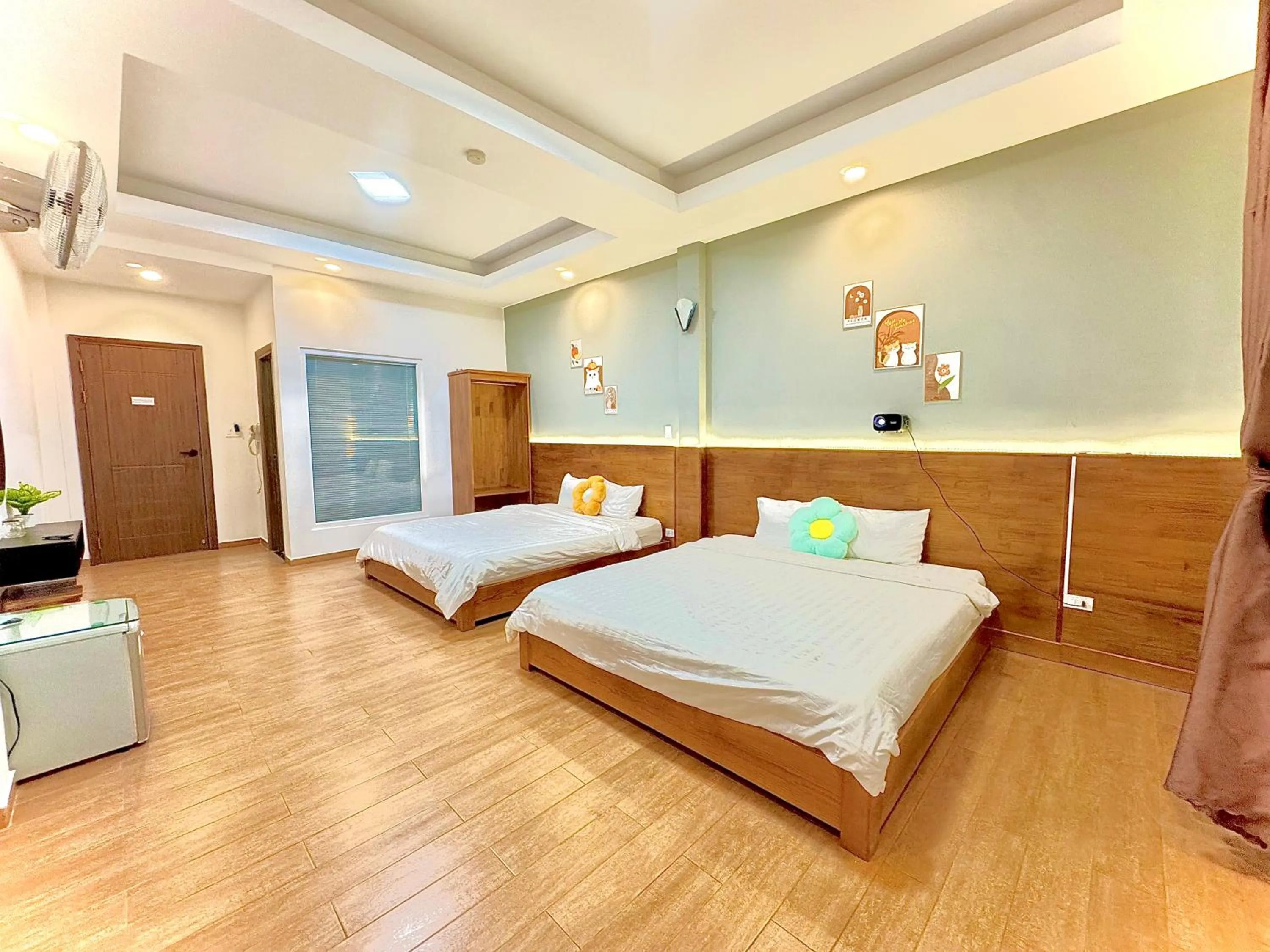 Bed in Quang Minh Dalat Hotel