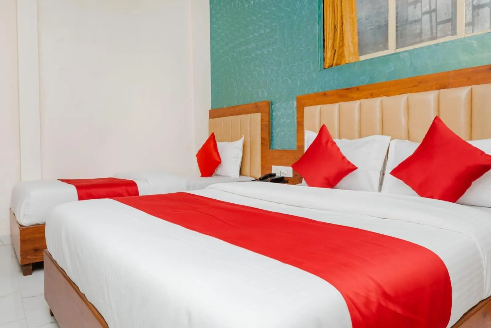 Bed in Hotel Purple Orchid