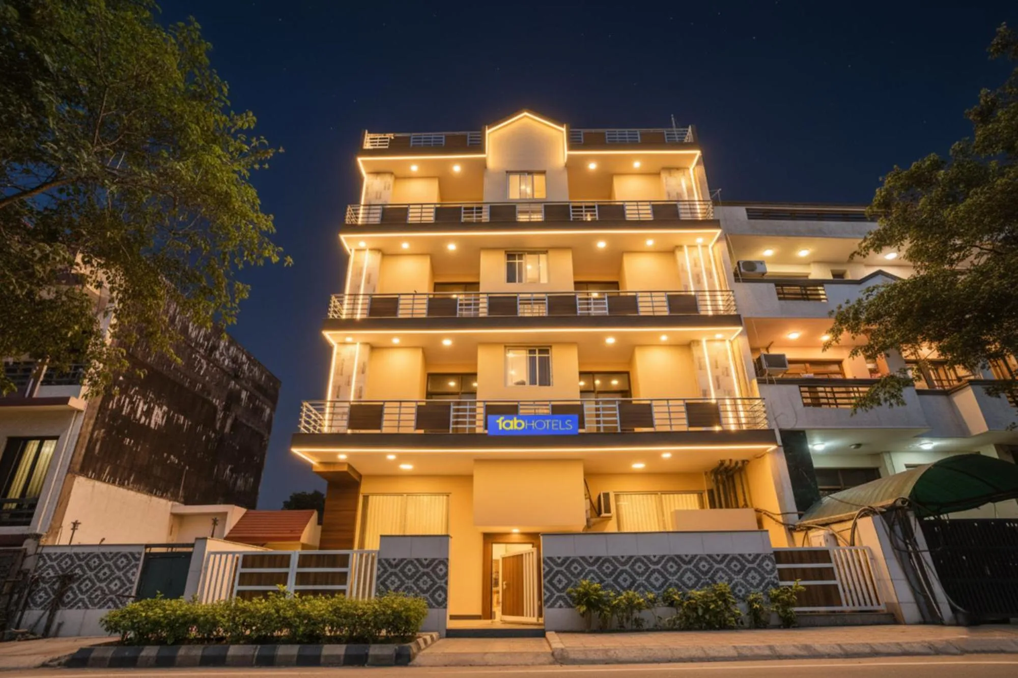 Facade/entrance in FabHotel Well Stay