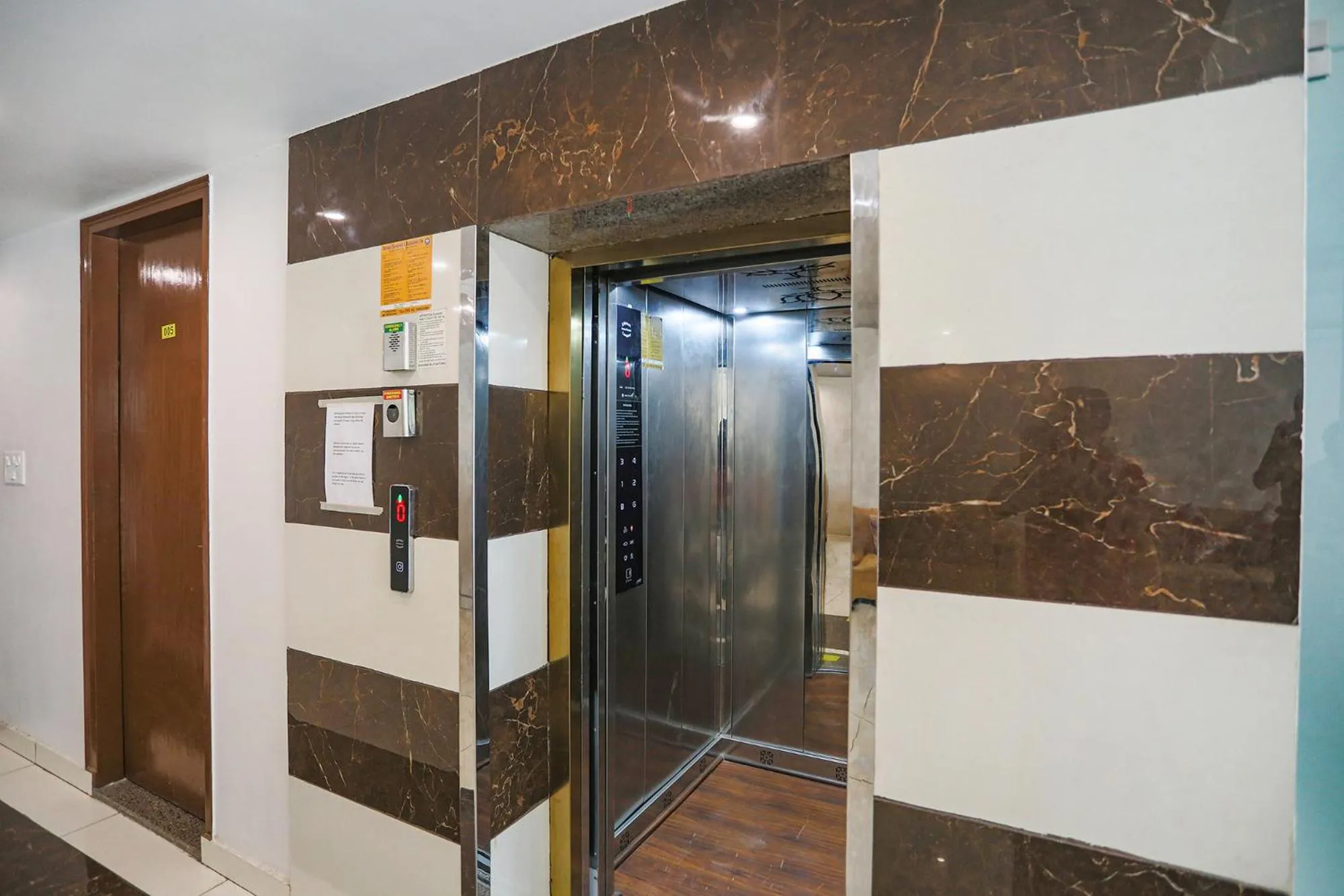 elevator in FabHotel Well Stay