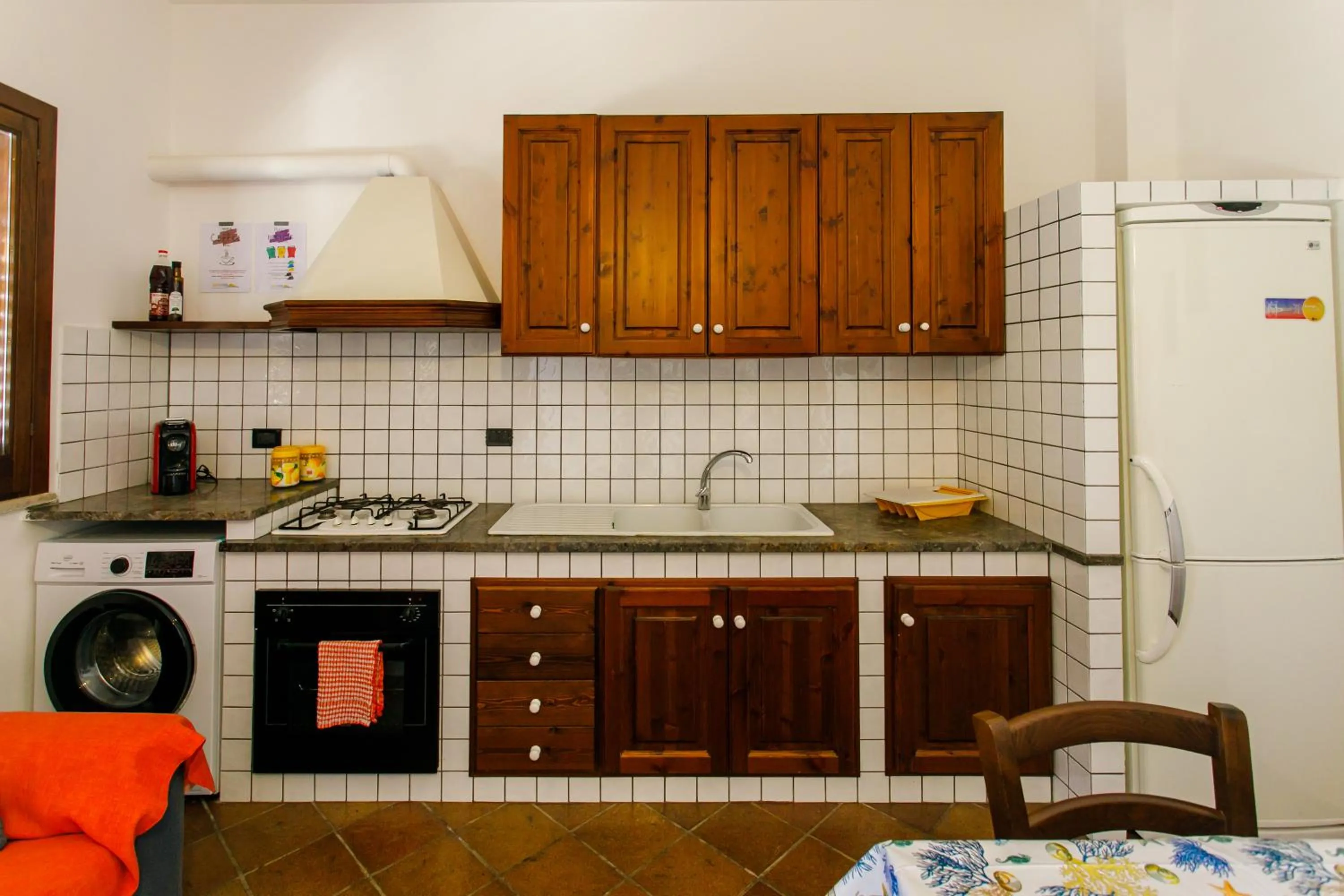 kitchen in SanVitoTour- Residence Il Baglio