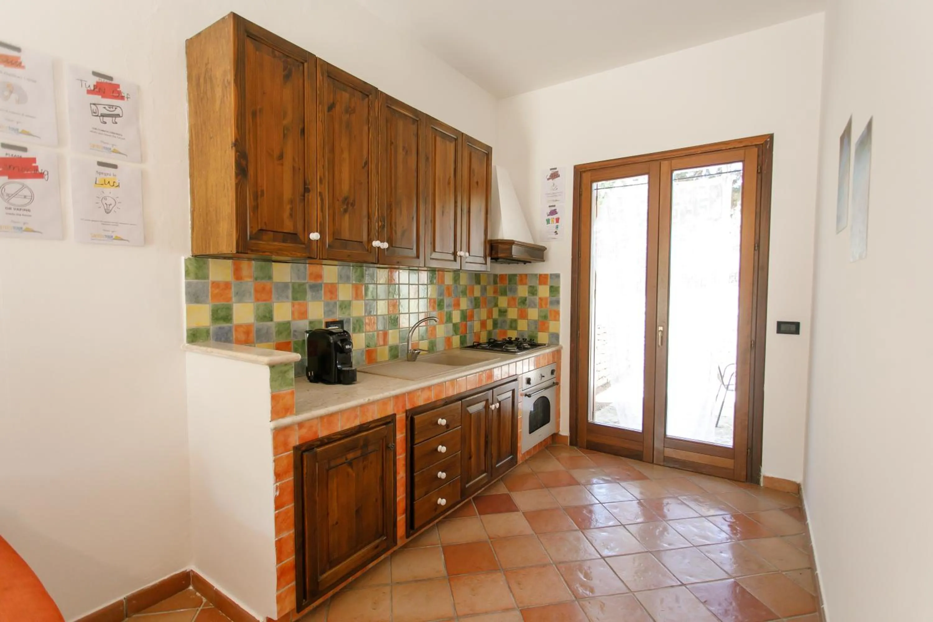 kitchen in SanVitoTour- Residence Il Baglio