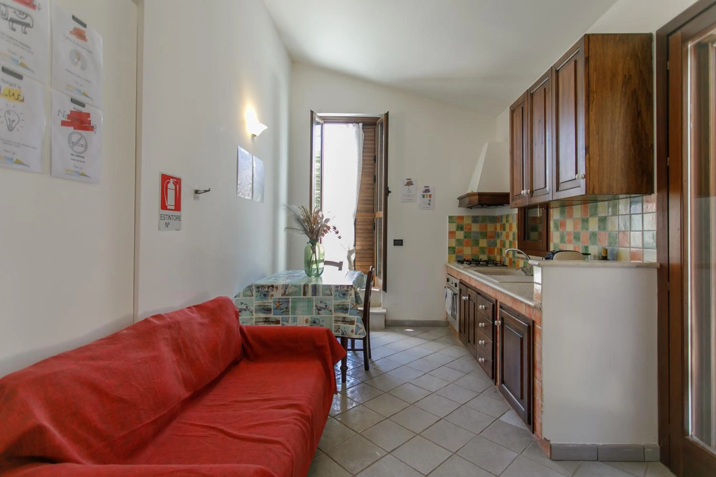 Living room in SanVitoTour- Residence Il Baglio