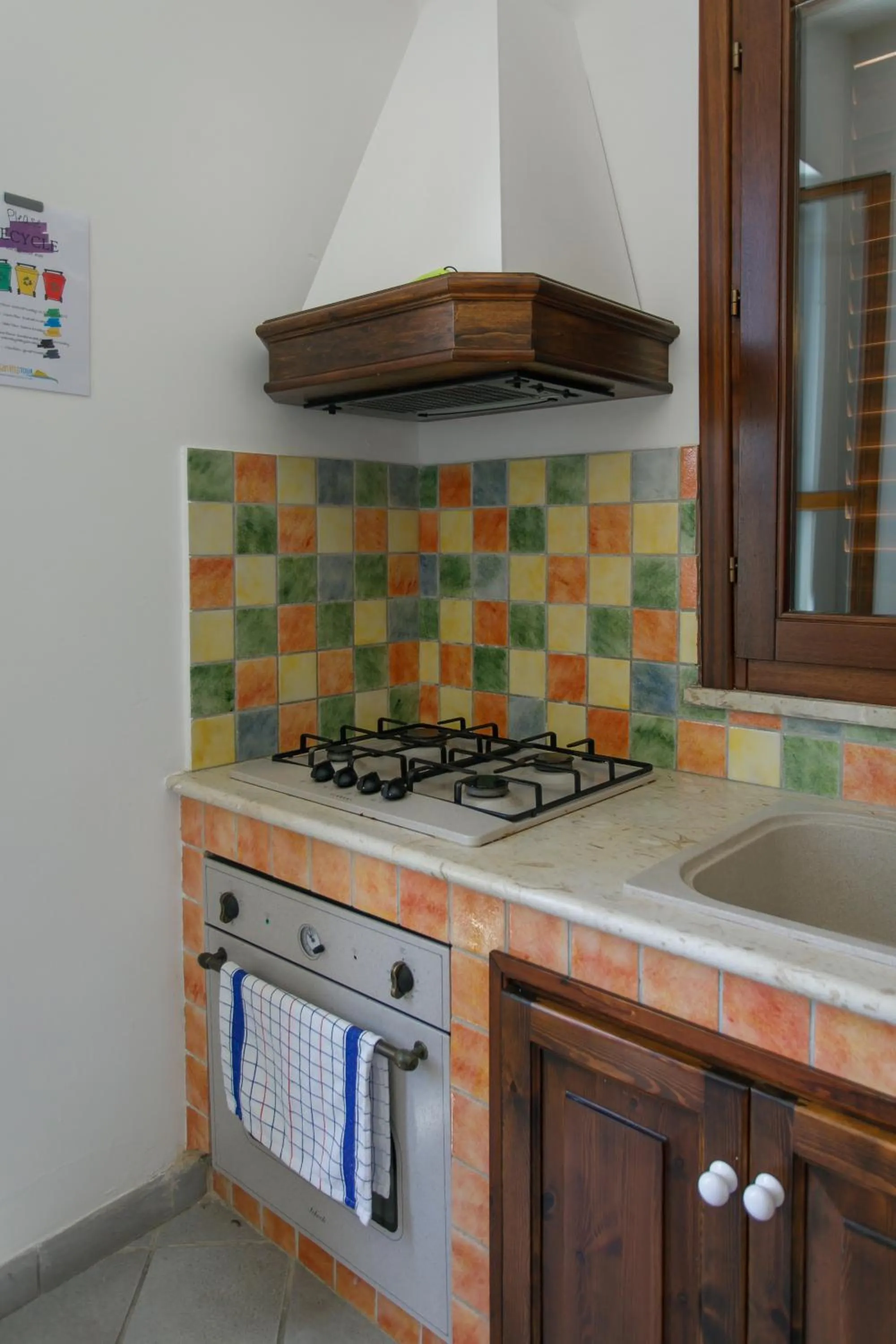 kitchen in SanVitoTour- Residence Il Baglio