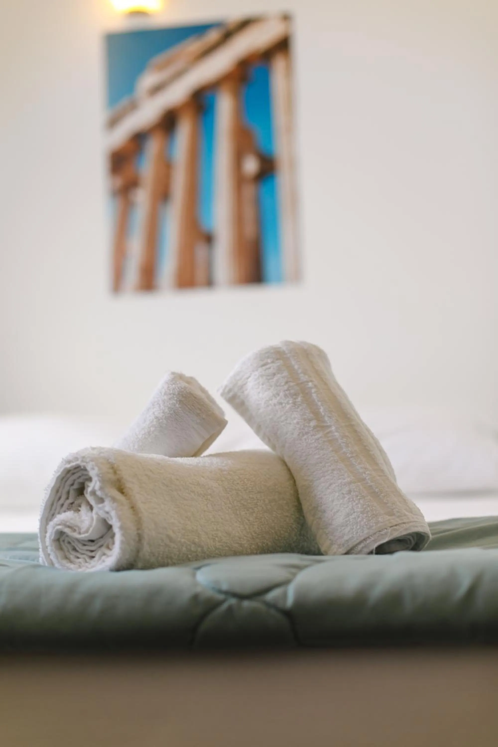 Decorative detail, Bed in SanVitoTour- Residence Il Baglio