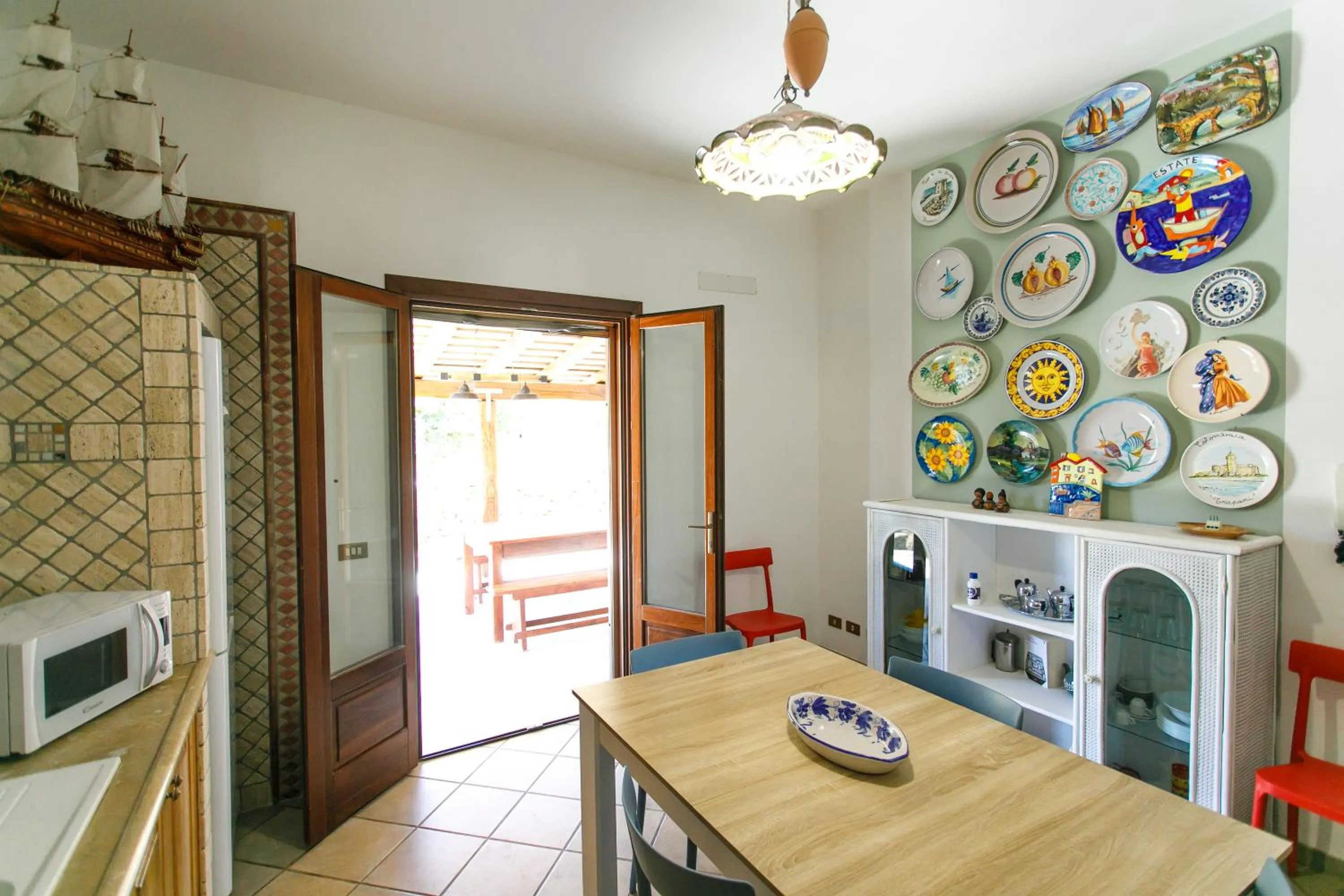 kitchen in SanVitoTour- Residence Il Baglio