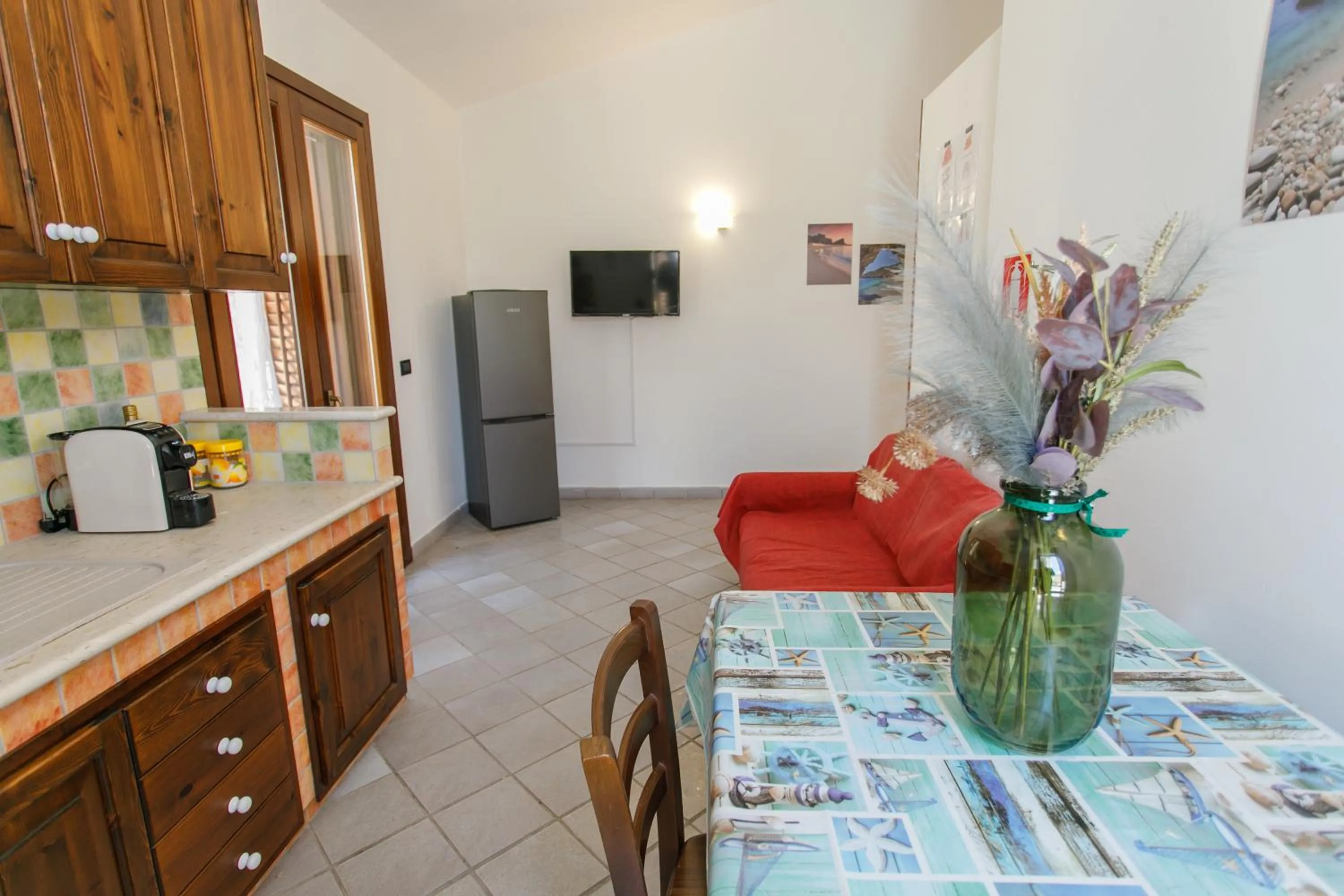 Living room in SanVitoTour- Residence Il Baglio