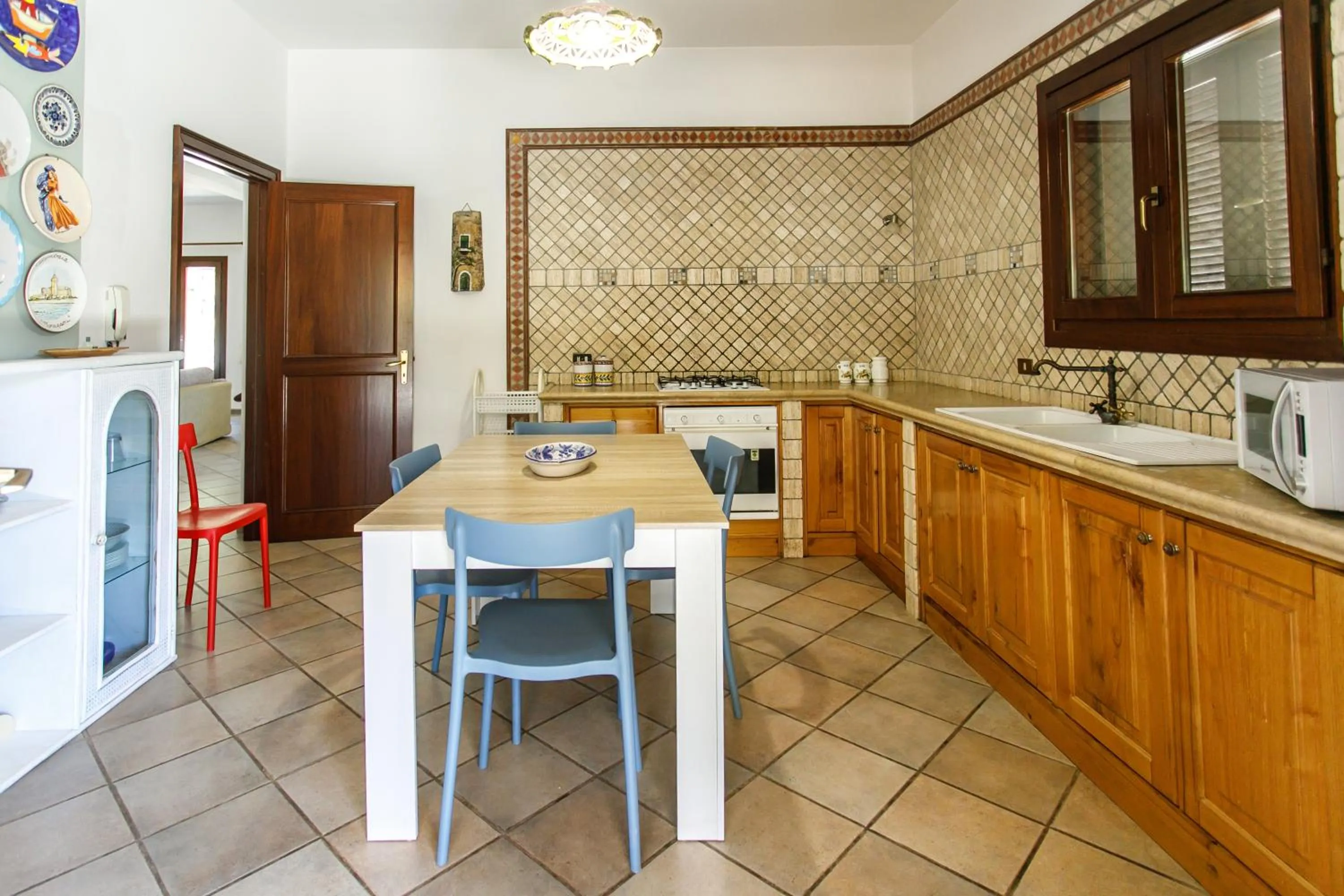 kitchen in SanVitoTour- Residence Il Baglio