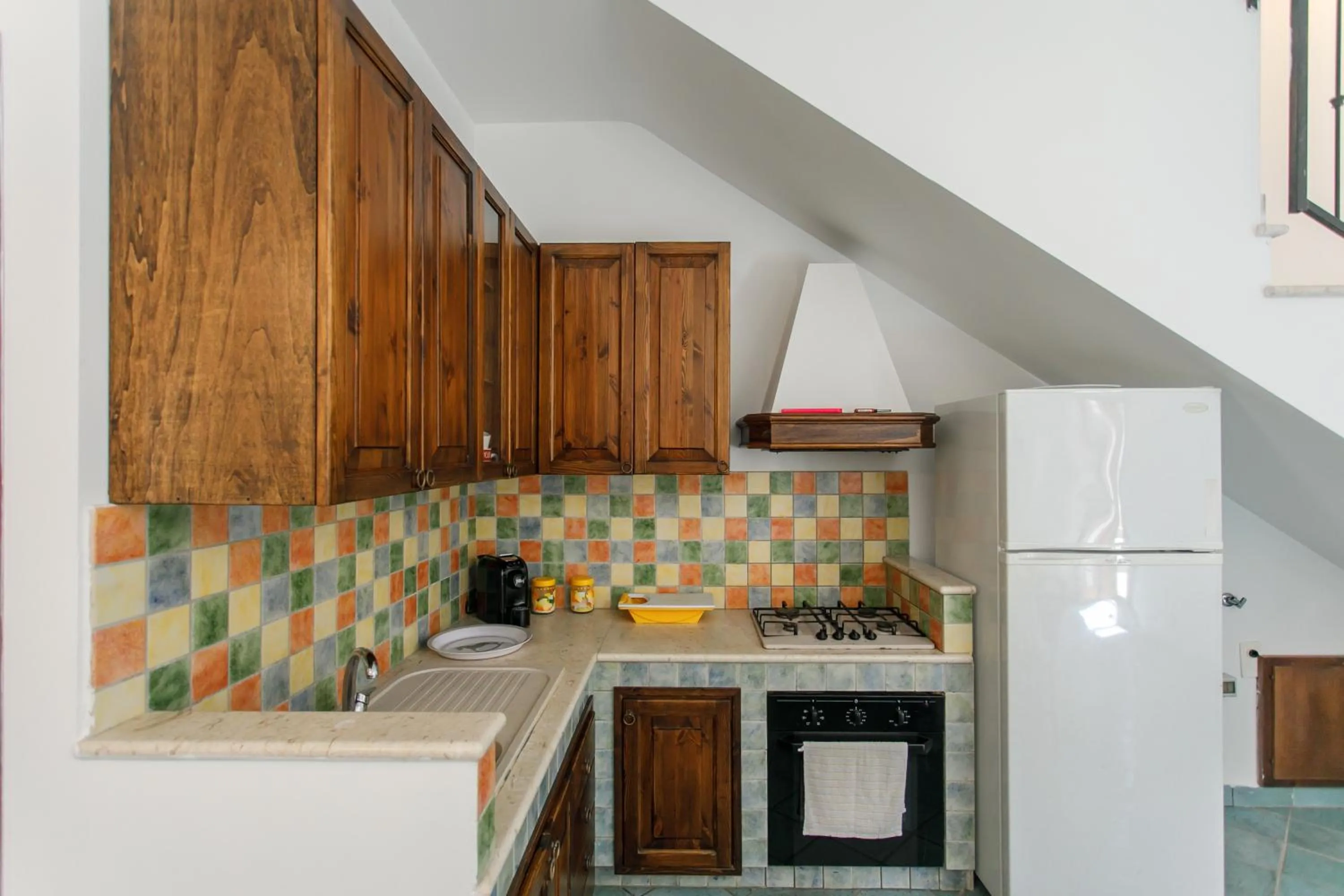 kitchen in SanVitoTour- Residence Il Baglio