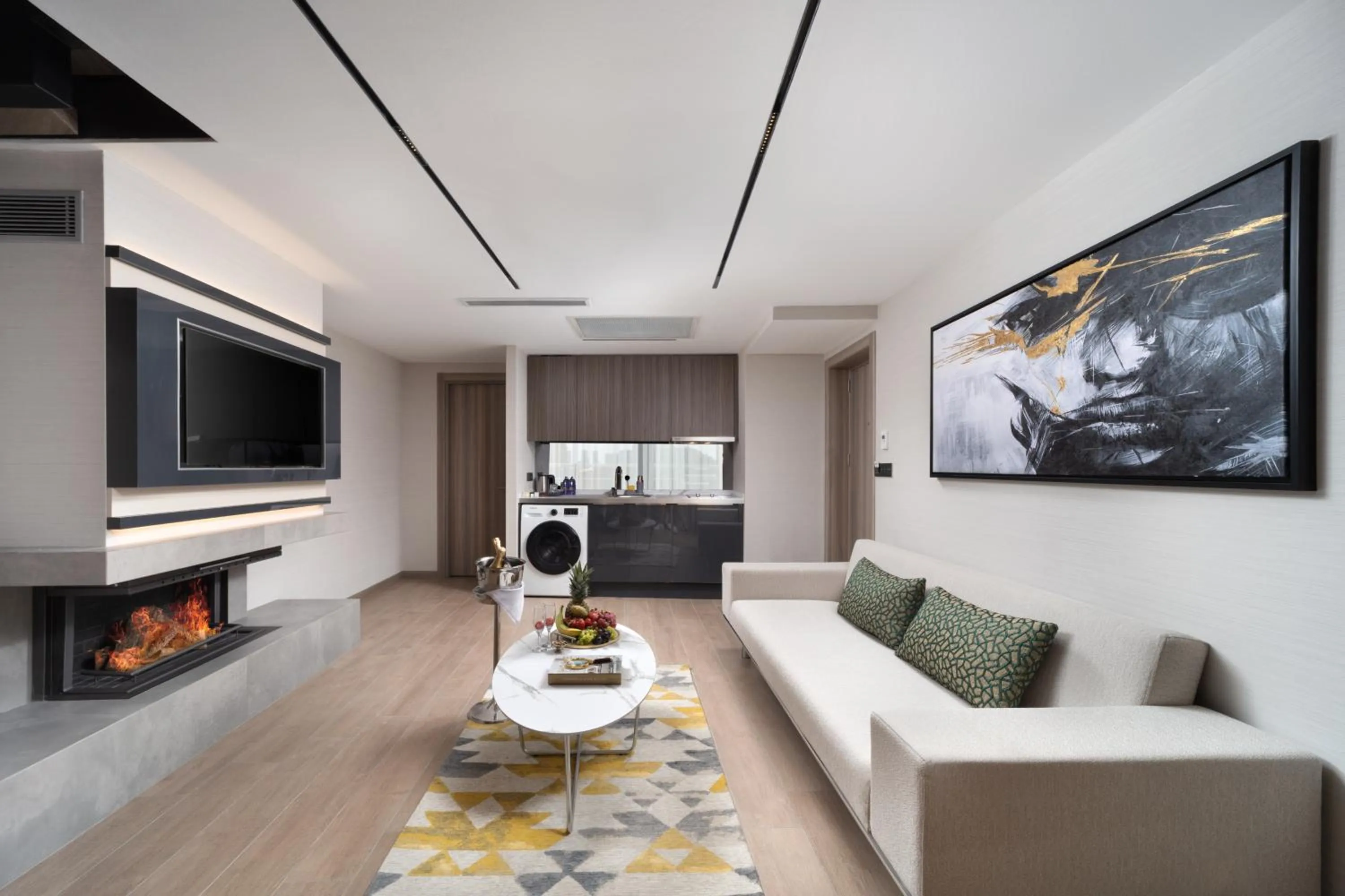 Living room in Nish Palace Beşiktaş