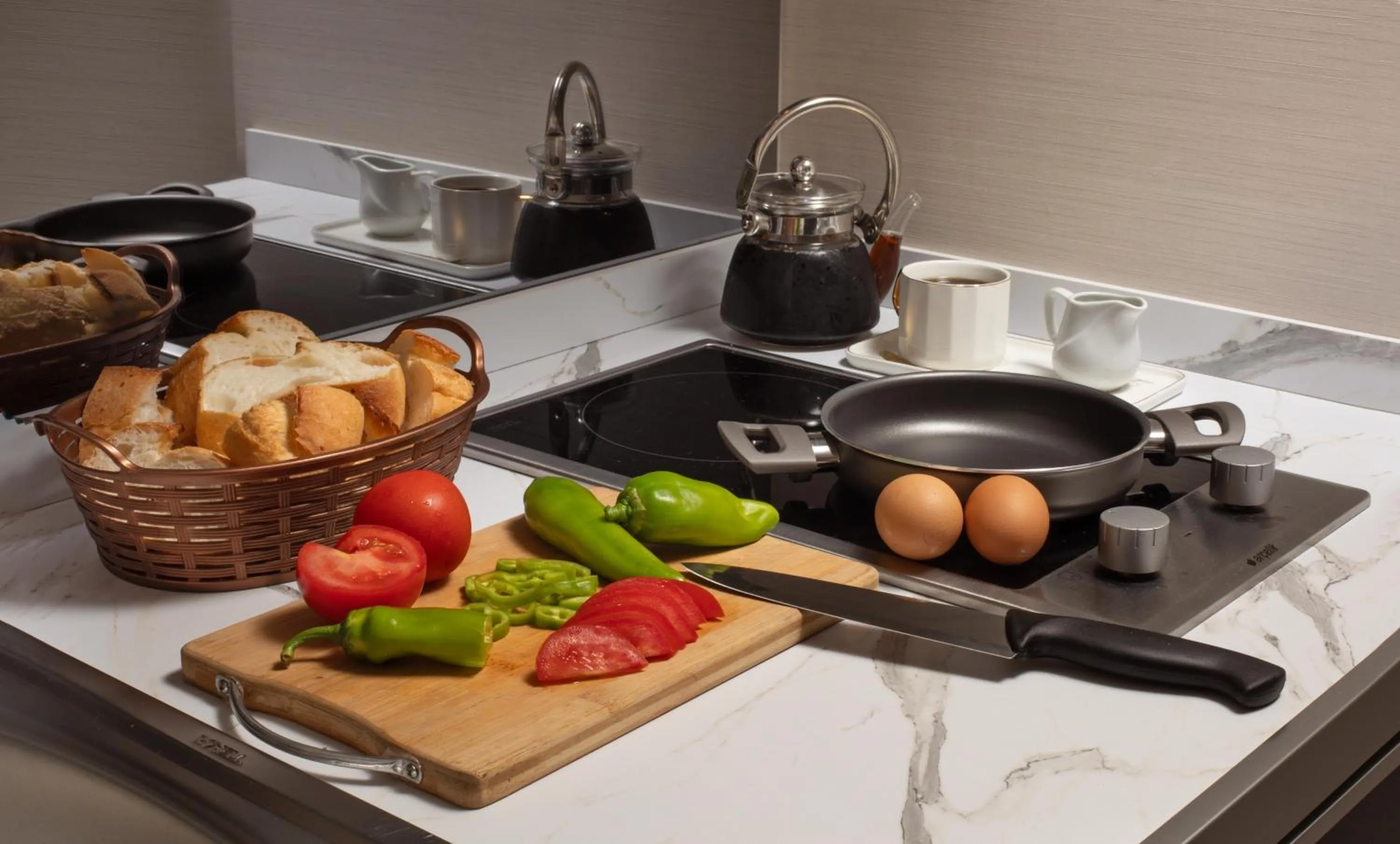 Kitchen or kitchenette in Nish Palace Beşiktaş