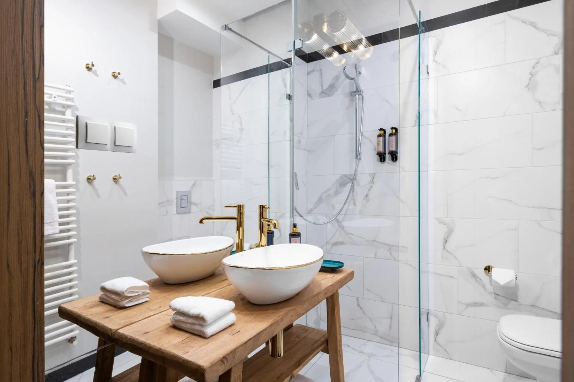 Shower in Sava Boutique Hotel