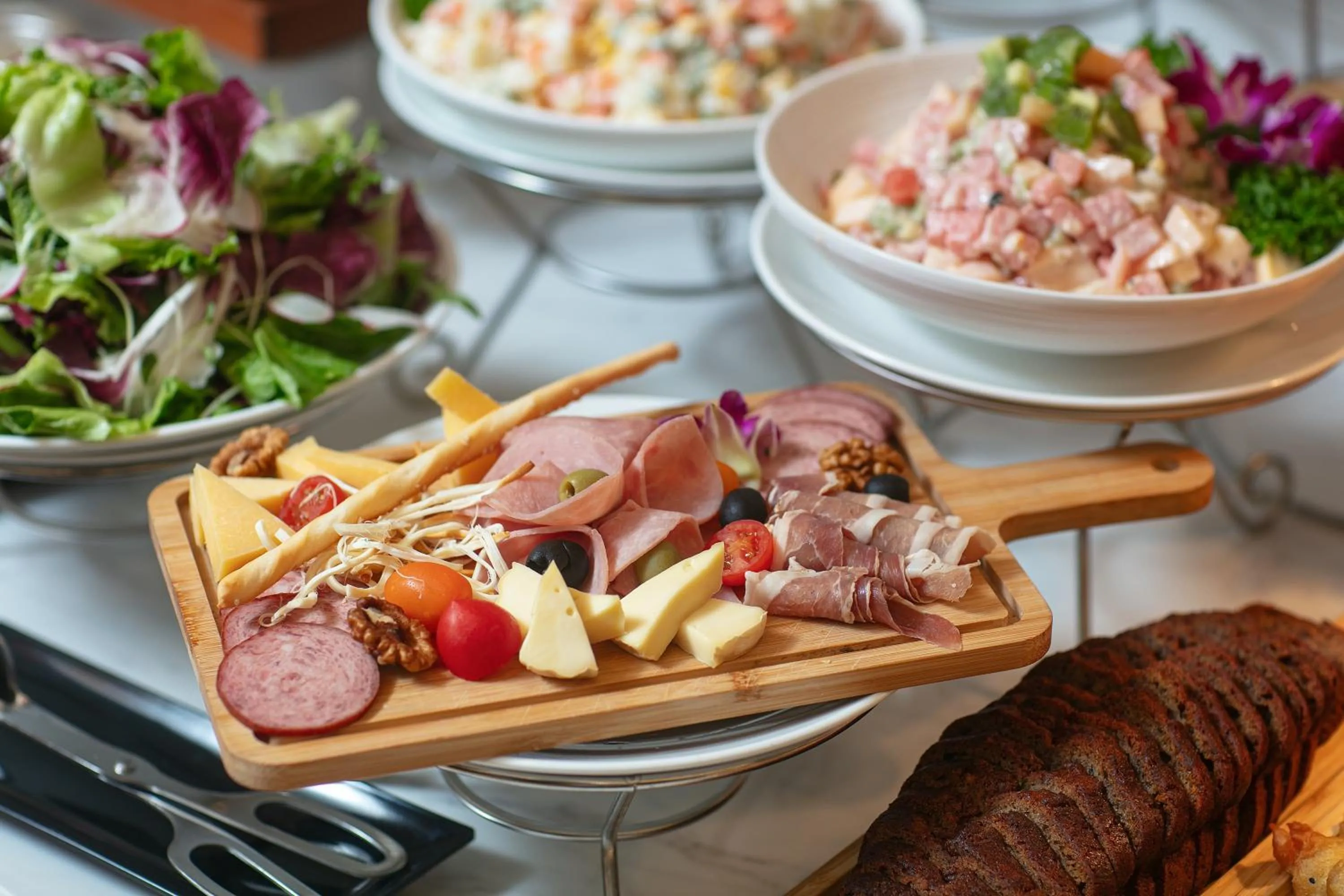 Buffet breakfast in Gloud Hotel