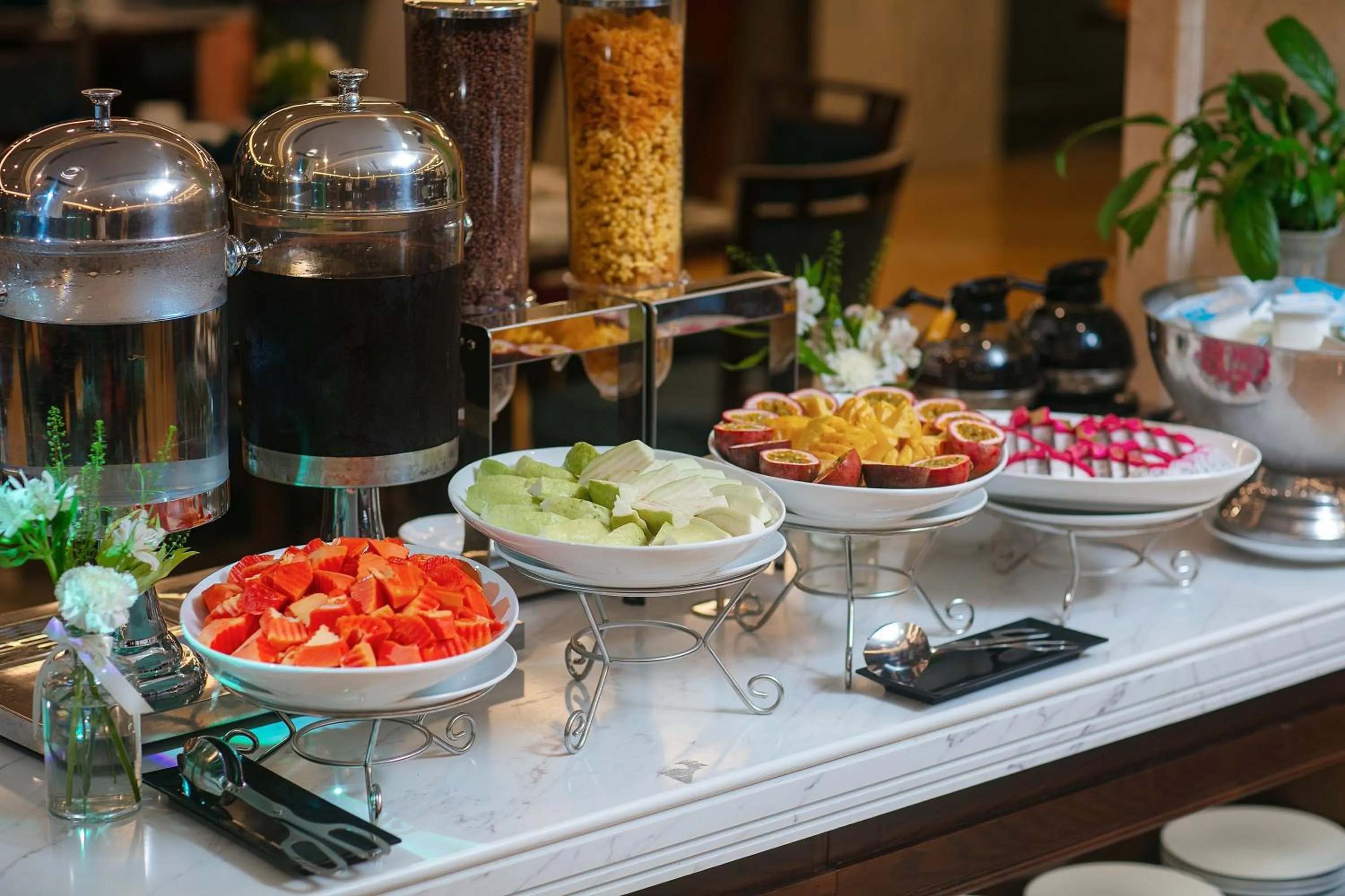 Buffet breakfast in Gloud Hotel