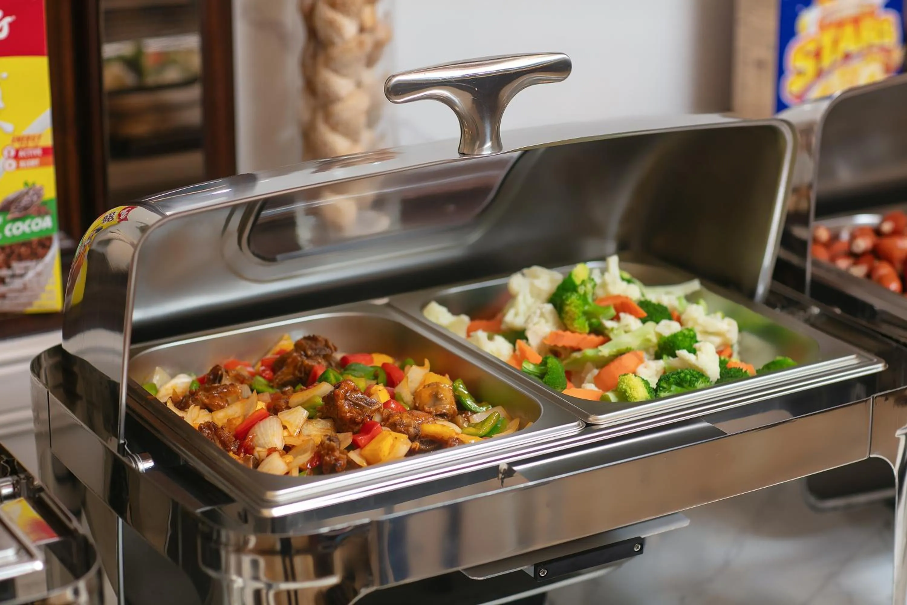 Buffet breakfast in Gloud Hotel