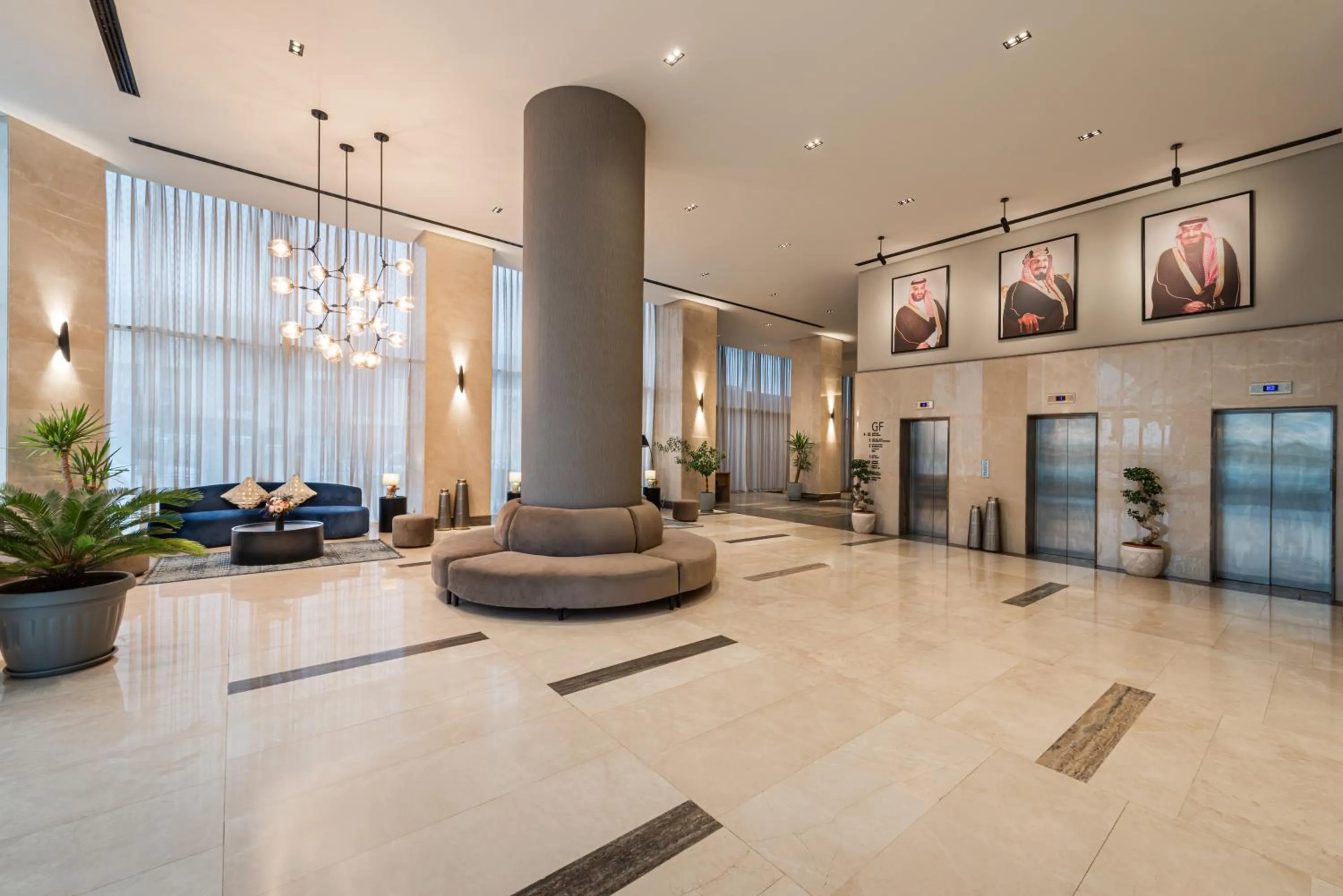 Lobby or reception in HDB Financial District