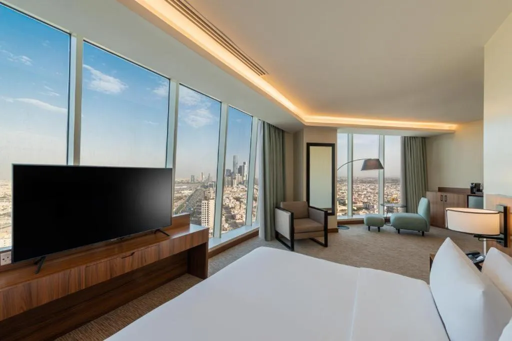 Bedroom, Bed in HDB Financial District