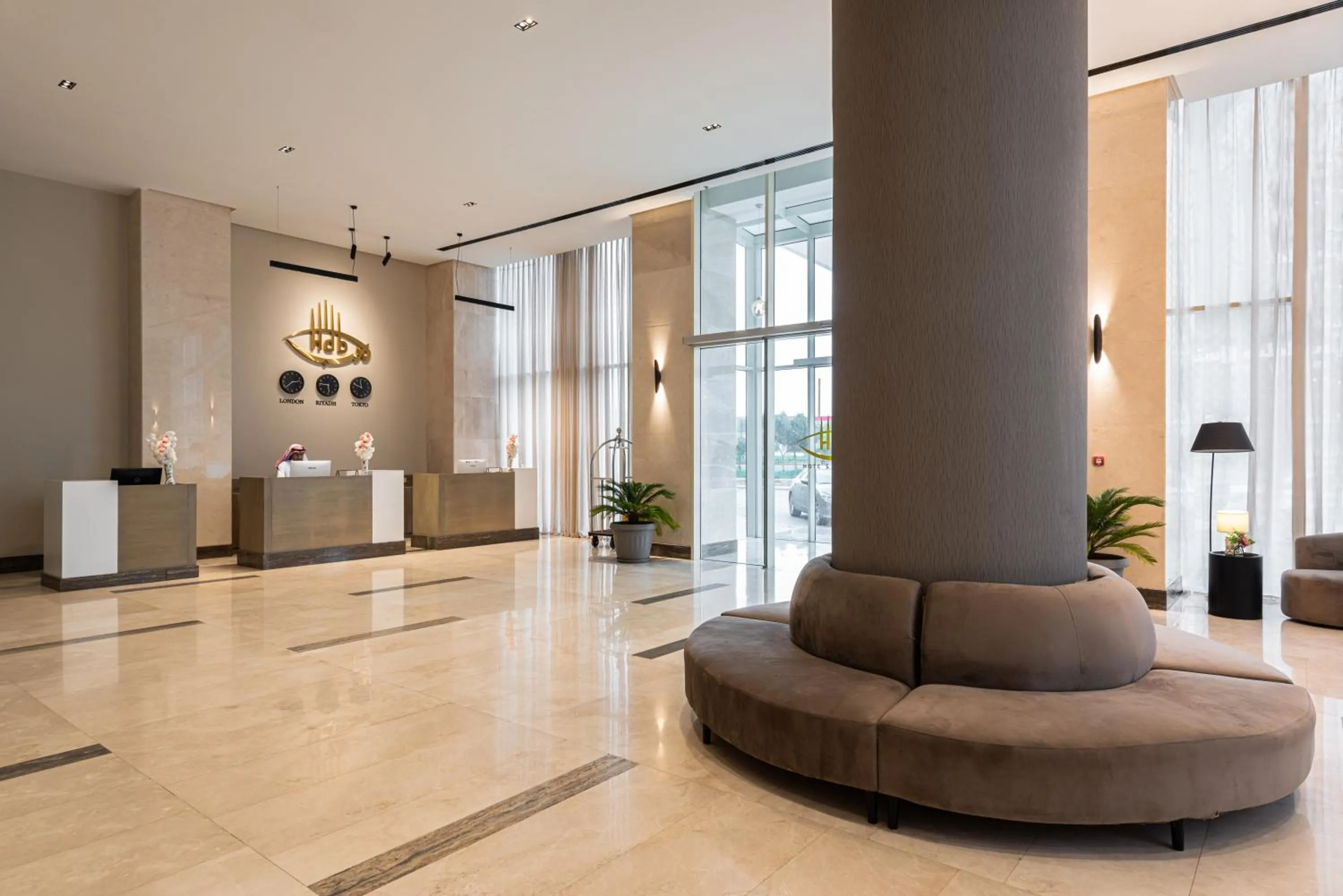 Lobby or reception in HDB Financial District