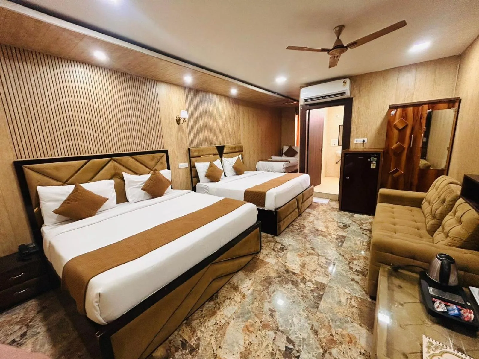 Bed in Tulsi Garden- Near Prem Mandir Vrindavan