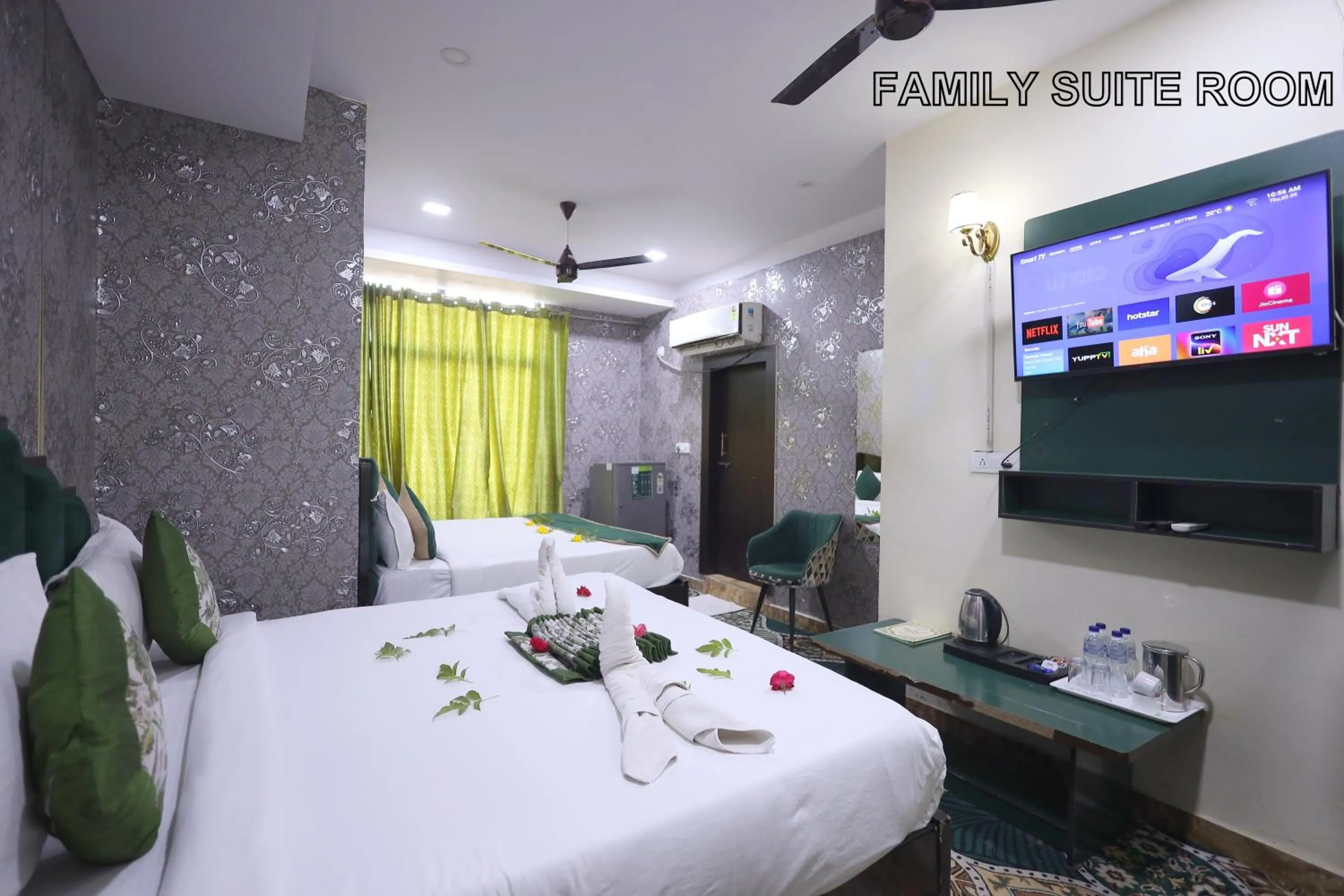 Bed in Tulsi Garden- Near Prem Mandir Vrindavan