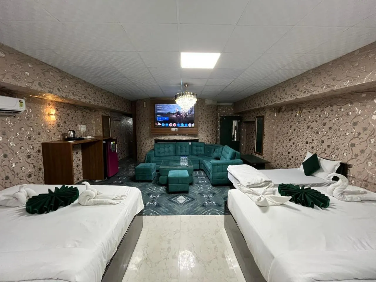 Bed in Tulsi Garden- Near Prem Mandir Vrindavan