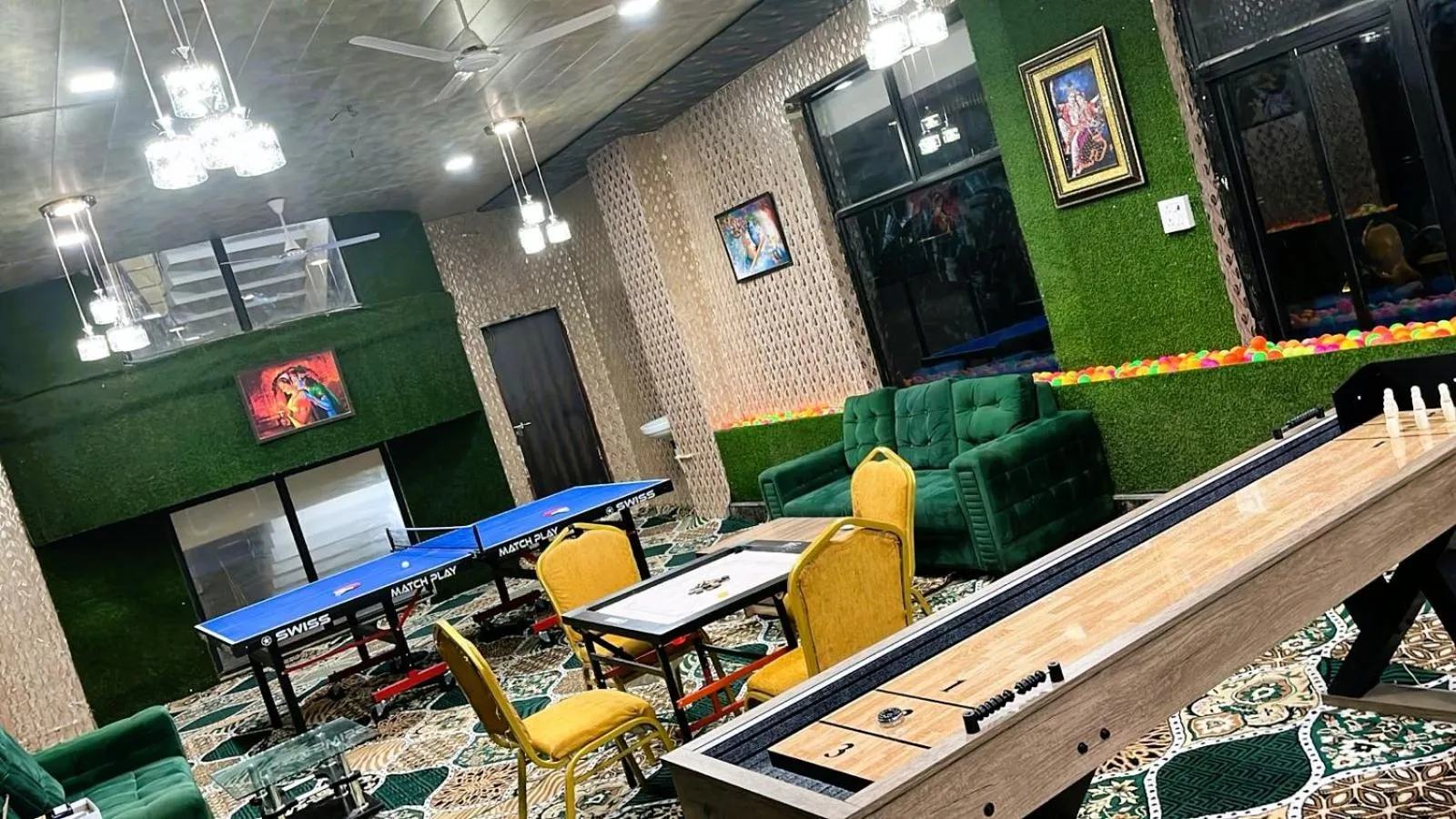 Game Room in Tulsi Garden- Near Prem Mandir Vrindavan