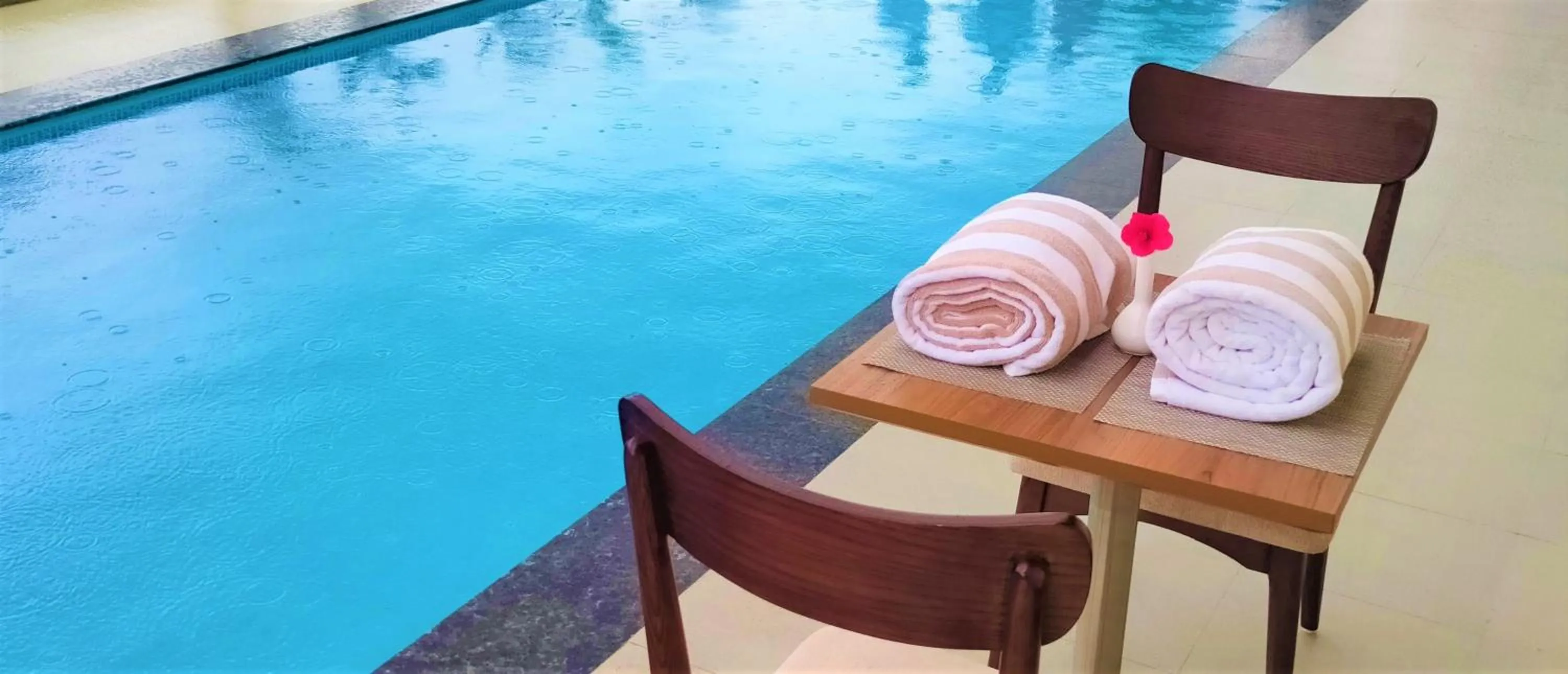 Swimming pool in Starlit Suites Shirdi