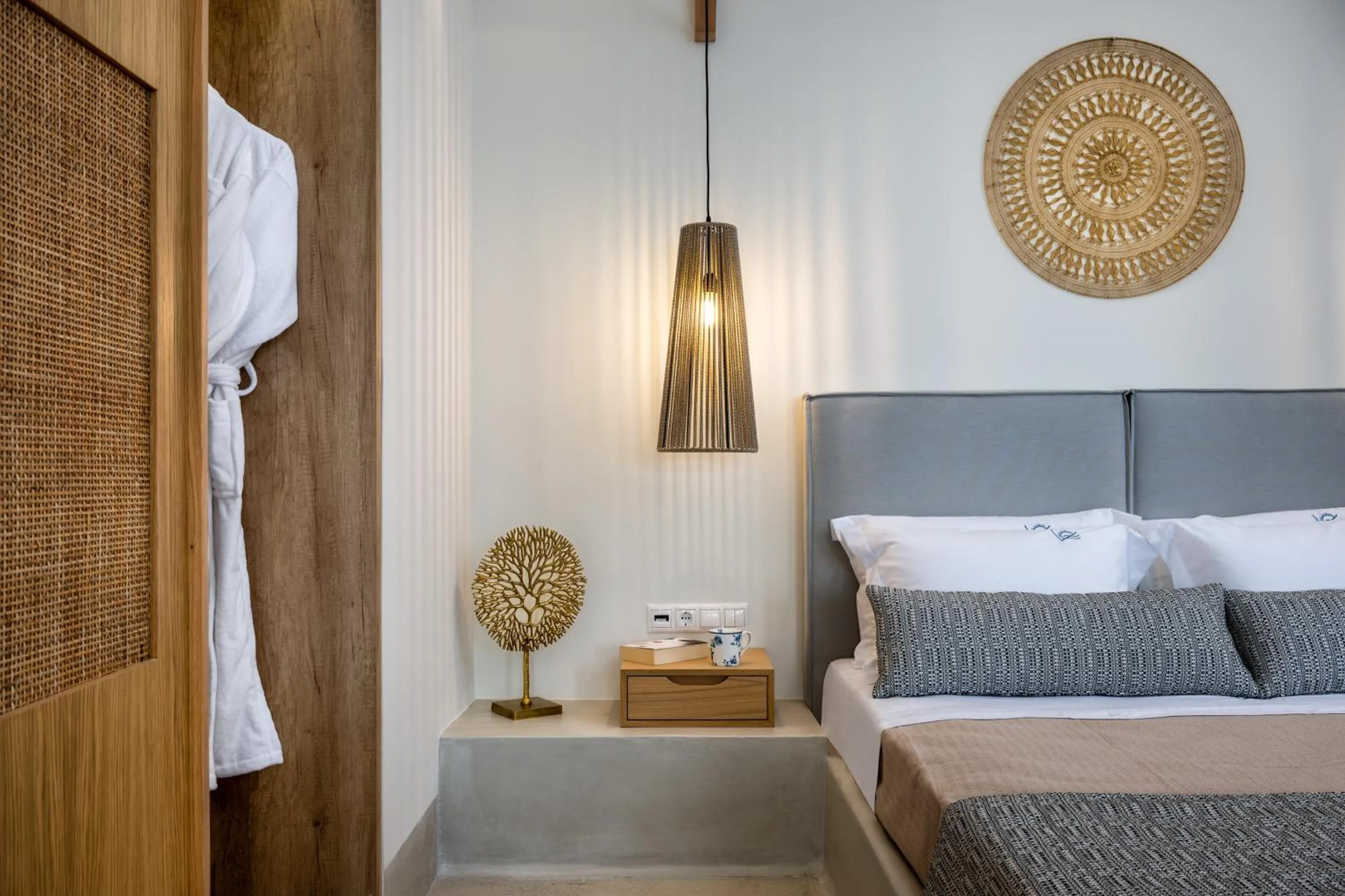 Decorative detail, Bed in Venus Sunrise Suites & Villas