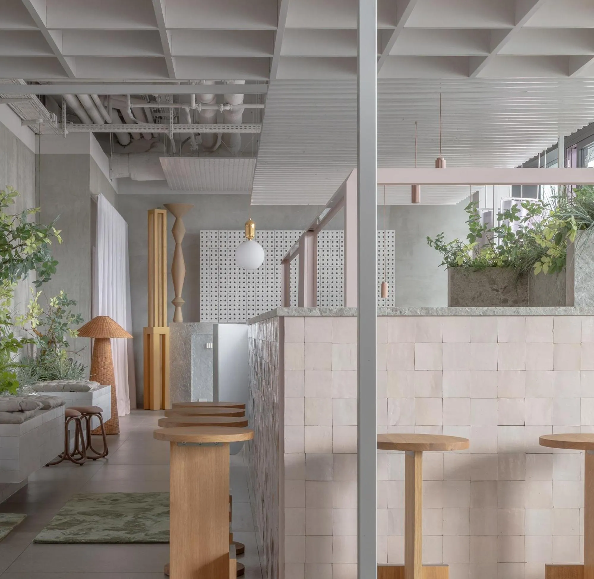 Lobby or reception in Locke at East Side Gallery