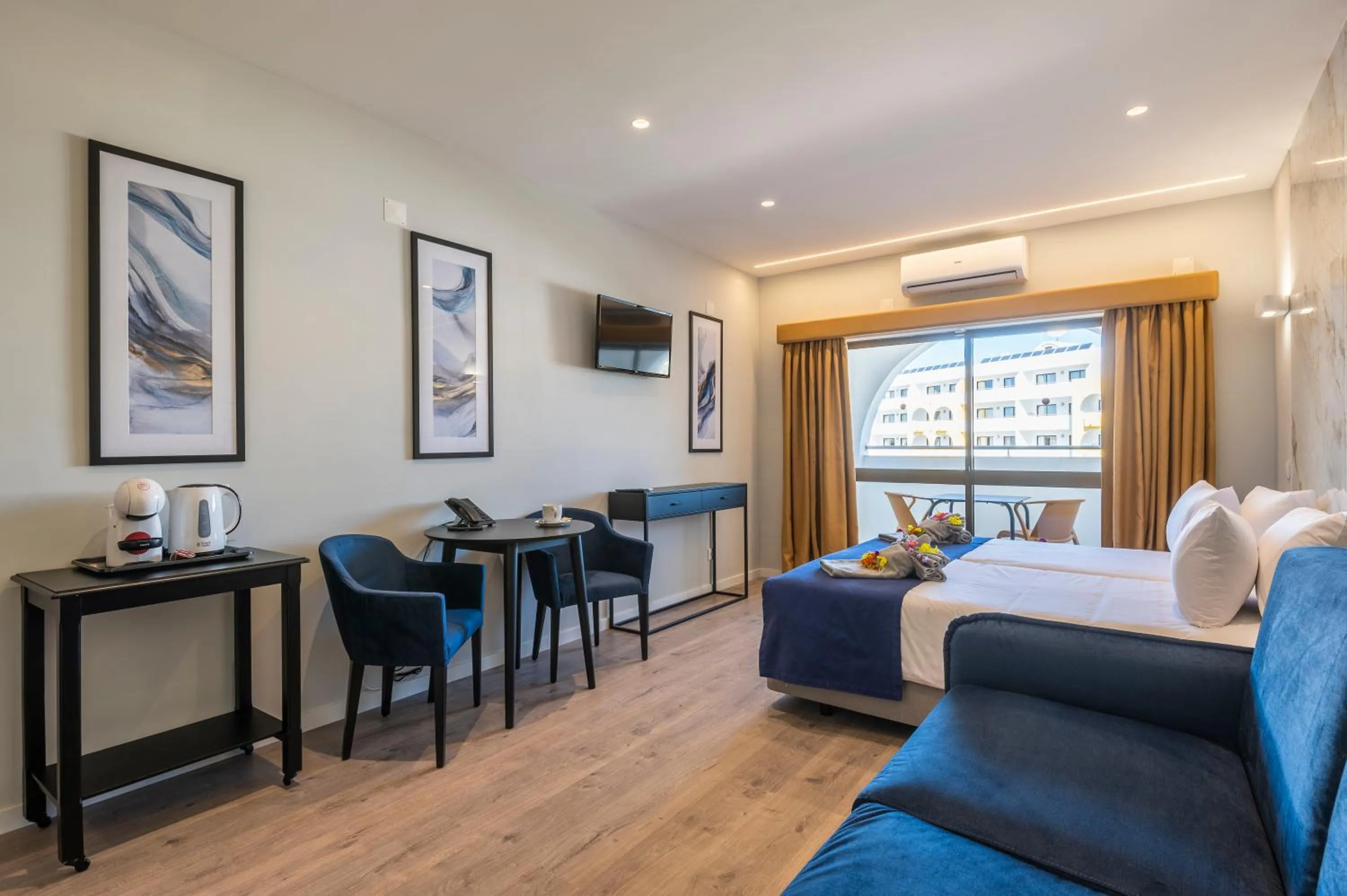 Bedroom, Bed in Emeralds Albufeira by DK Stays