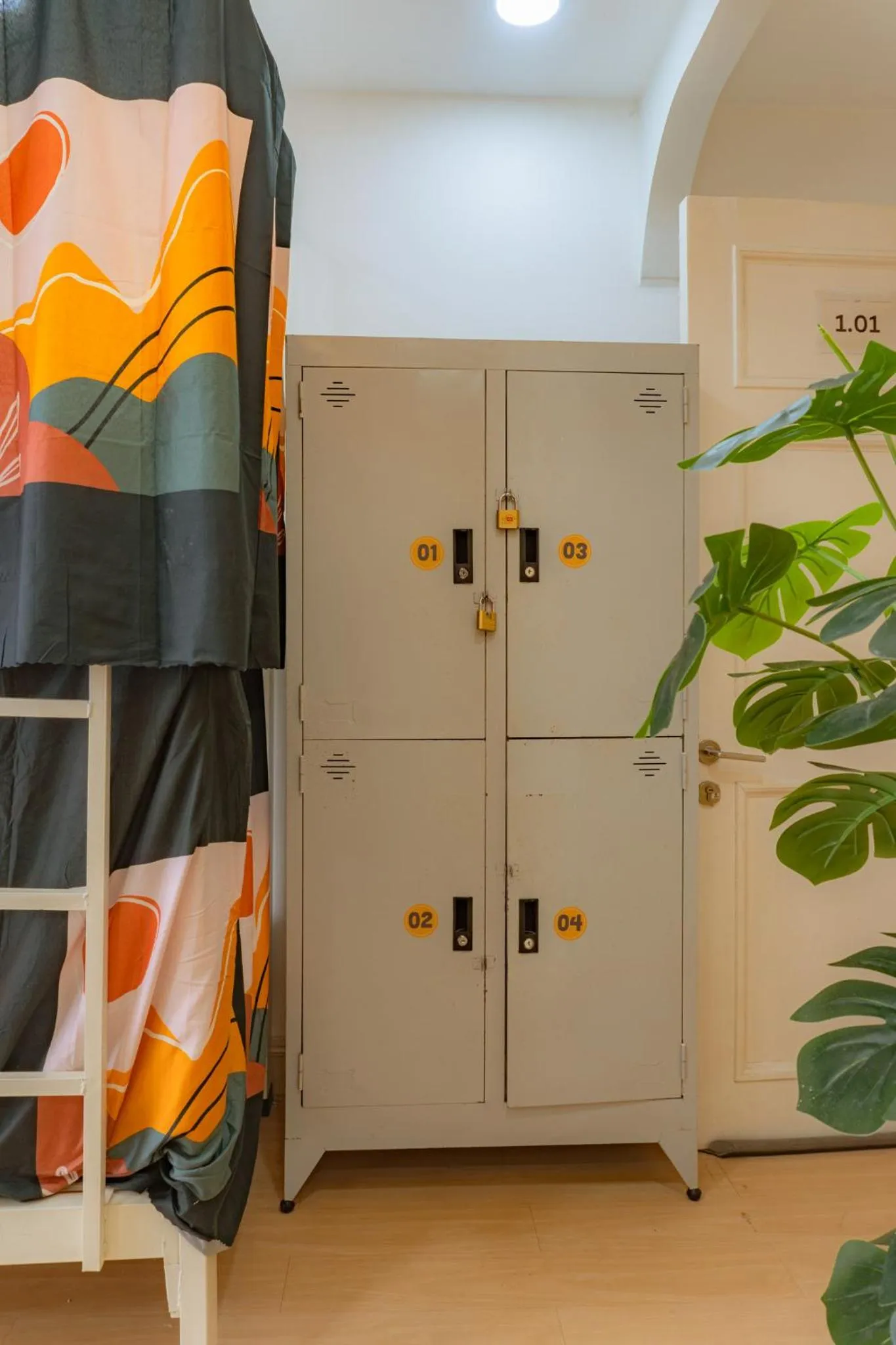 locker in Saigon Authentic Hostel - Local Vibes, City Tours, Cooking Dinner, Evening Streetfood, Free Menu Breakfast, Gym & Rooftop