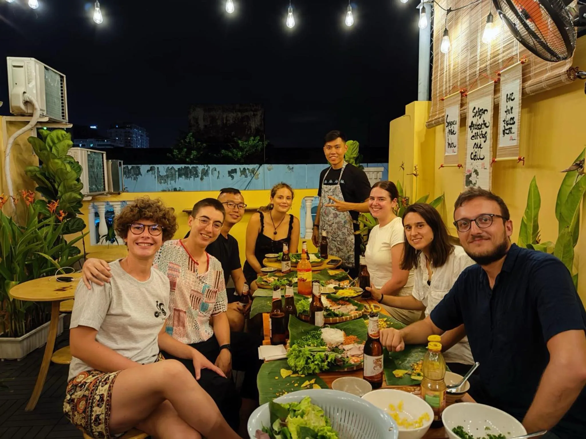 Banquet/Function facilities in Saigon Authentic Hostel - Local Vibes, City Tours, Cooking Dinner, Evening Streetfood, Free Menu Breakfast, Gym & Rooftop