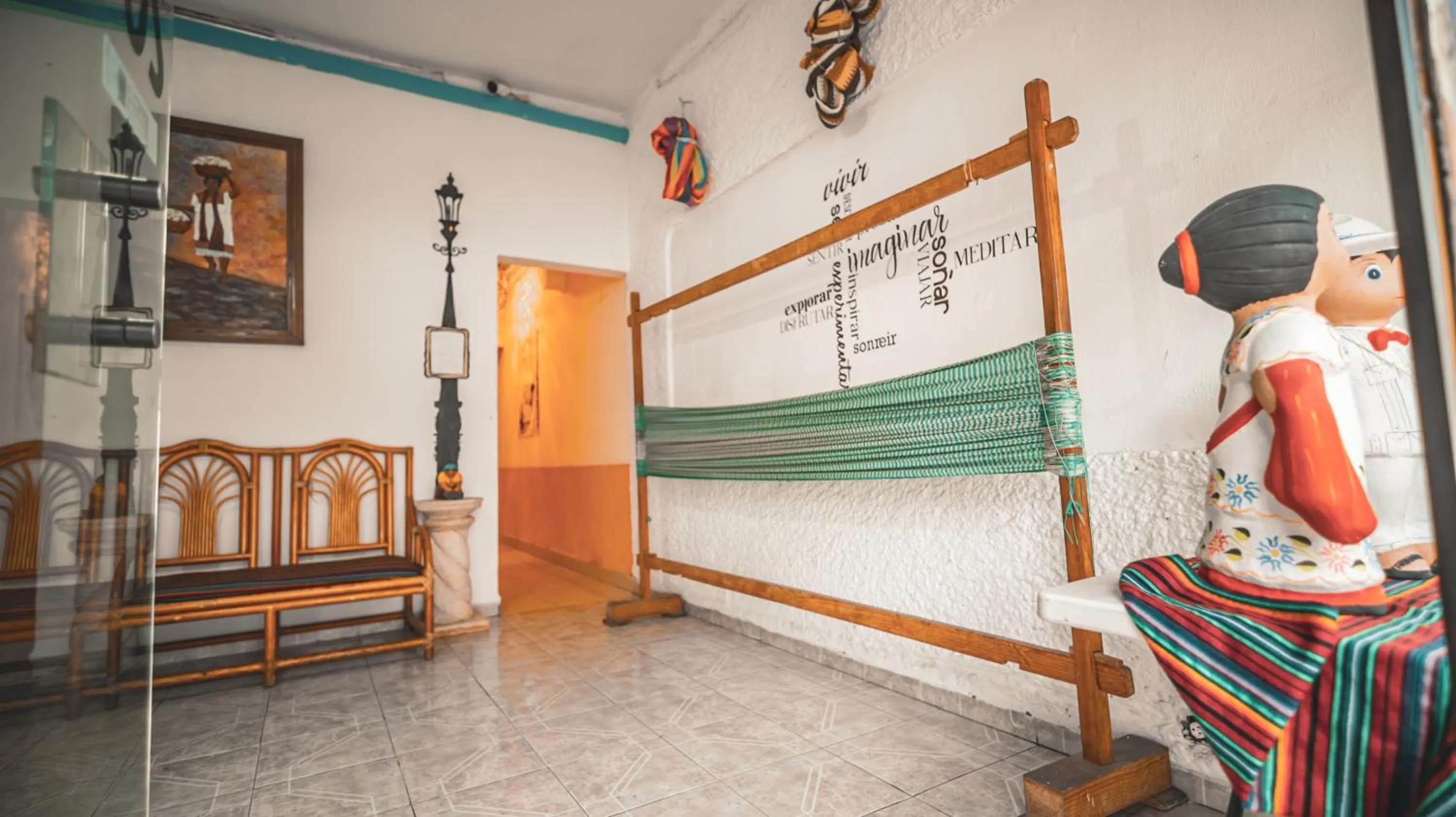 Lobby or reception in Hotel Posada Aurora