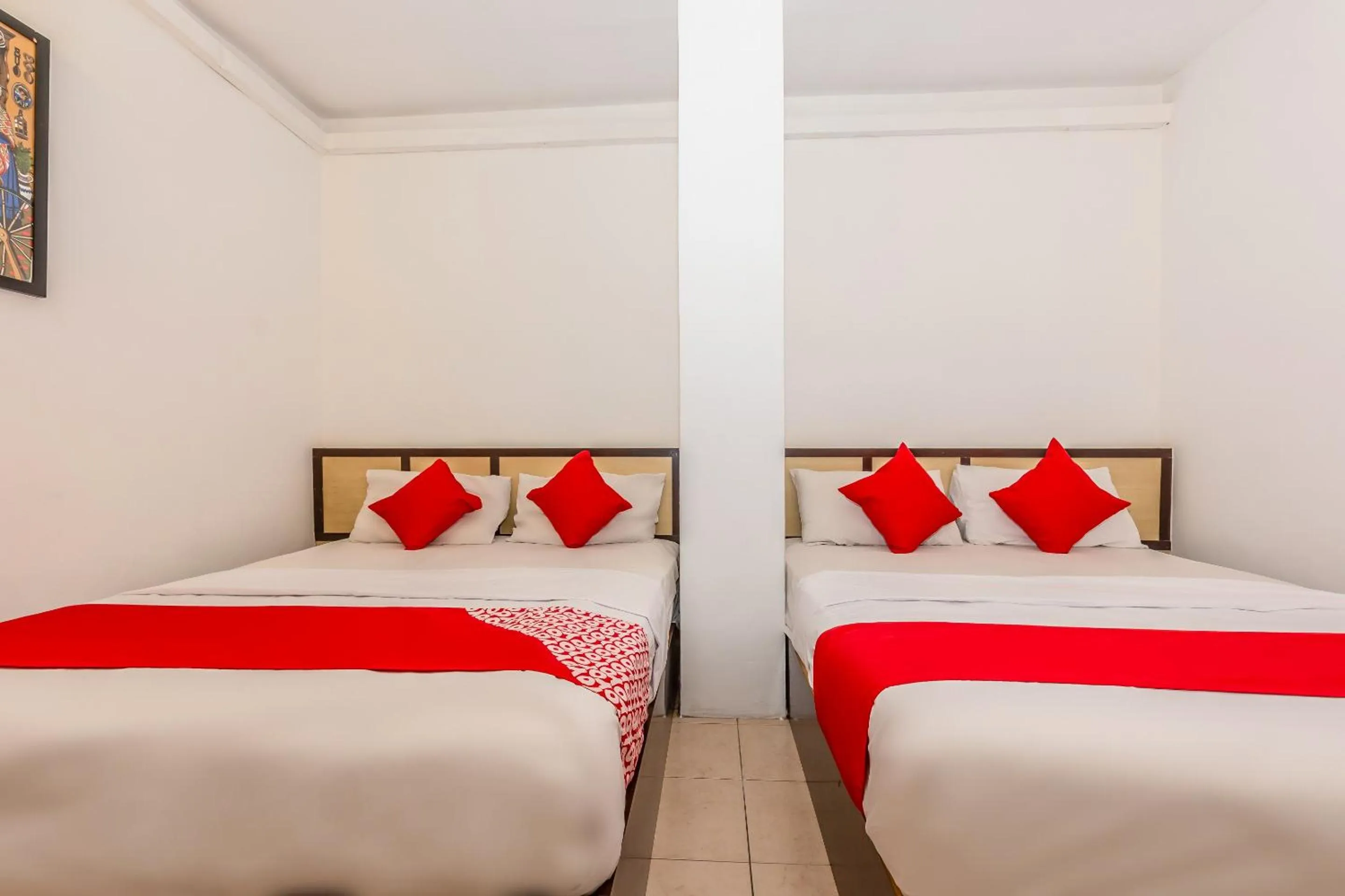 Bedroom in Hash House Hotel