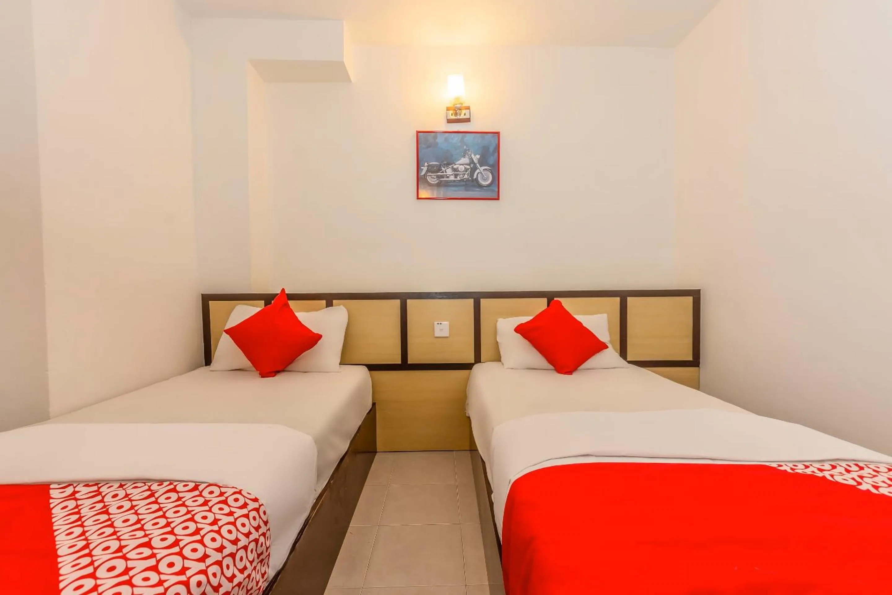 Bedroom in Hash House Hotel