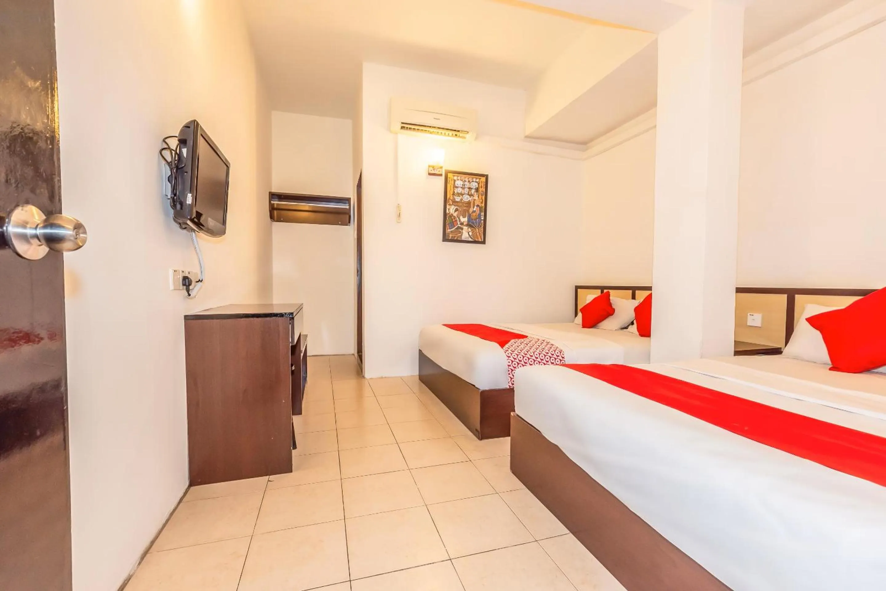 Bedroom in Hash House Hotel