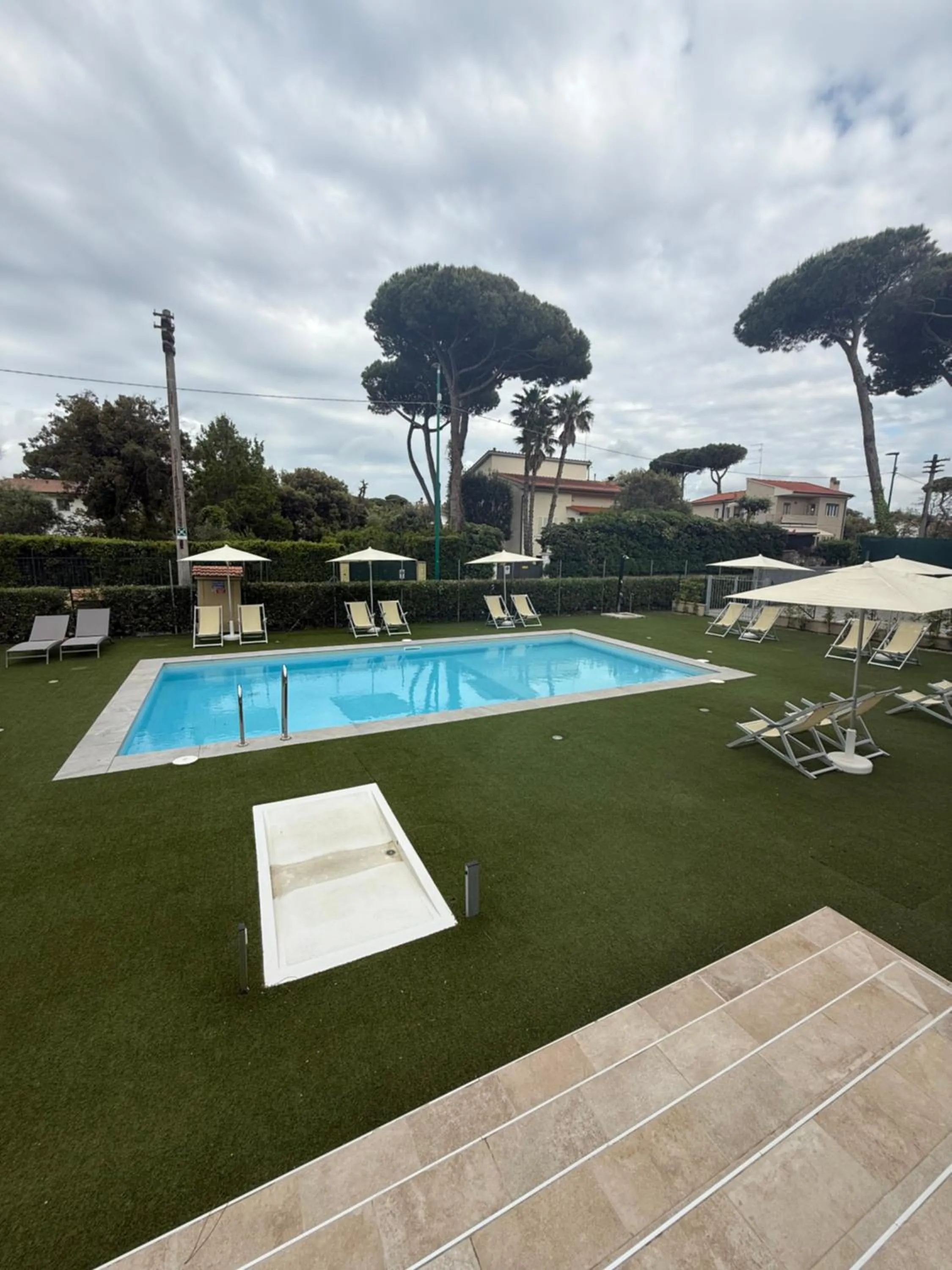 Pool view in Residence San Francesco