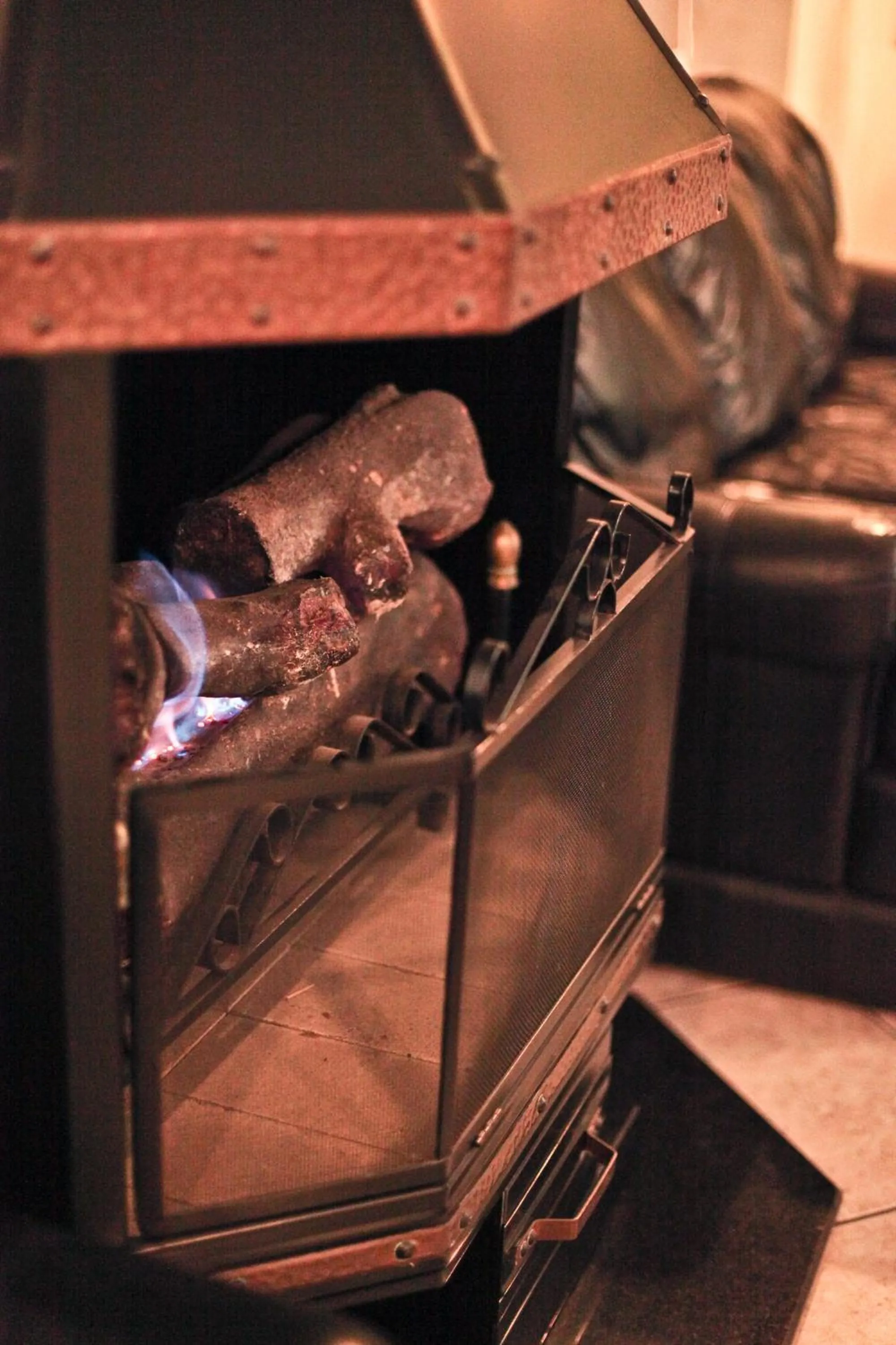 Living room in Tri Hotel Lajeado