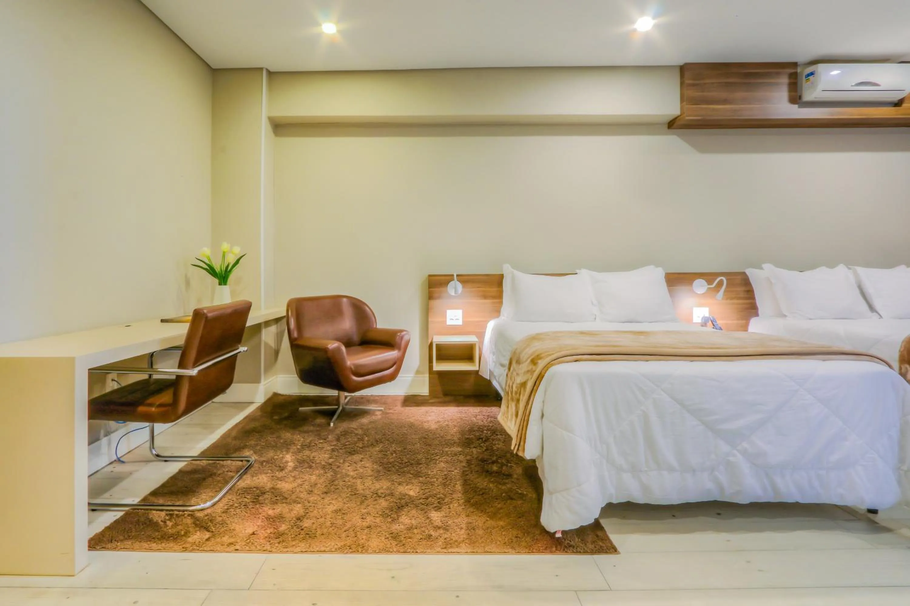 Photo of the whole room, Bed in Tri Hotel Lajeado