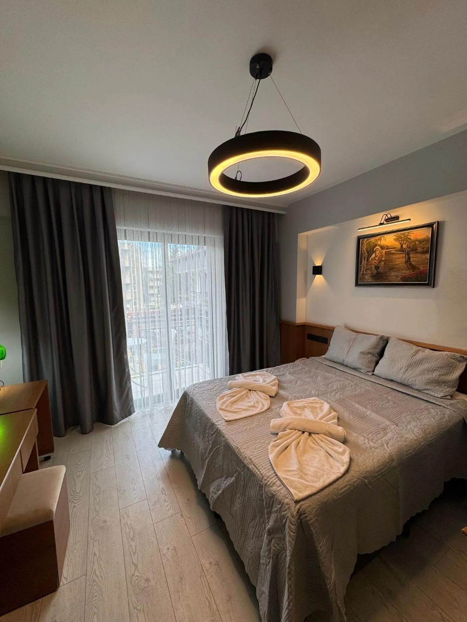 Bedroom, Bed in Orange Garden Aparts & Hotel THE NORDIC