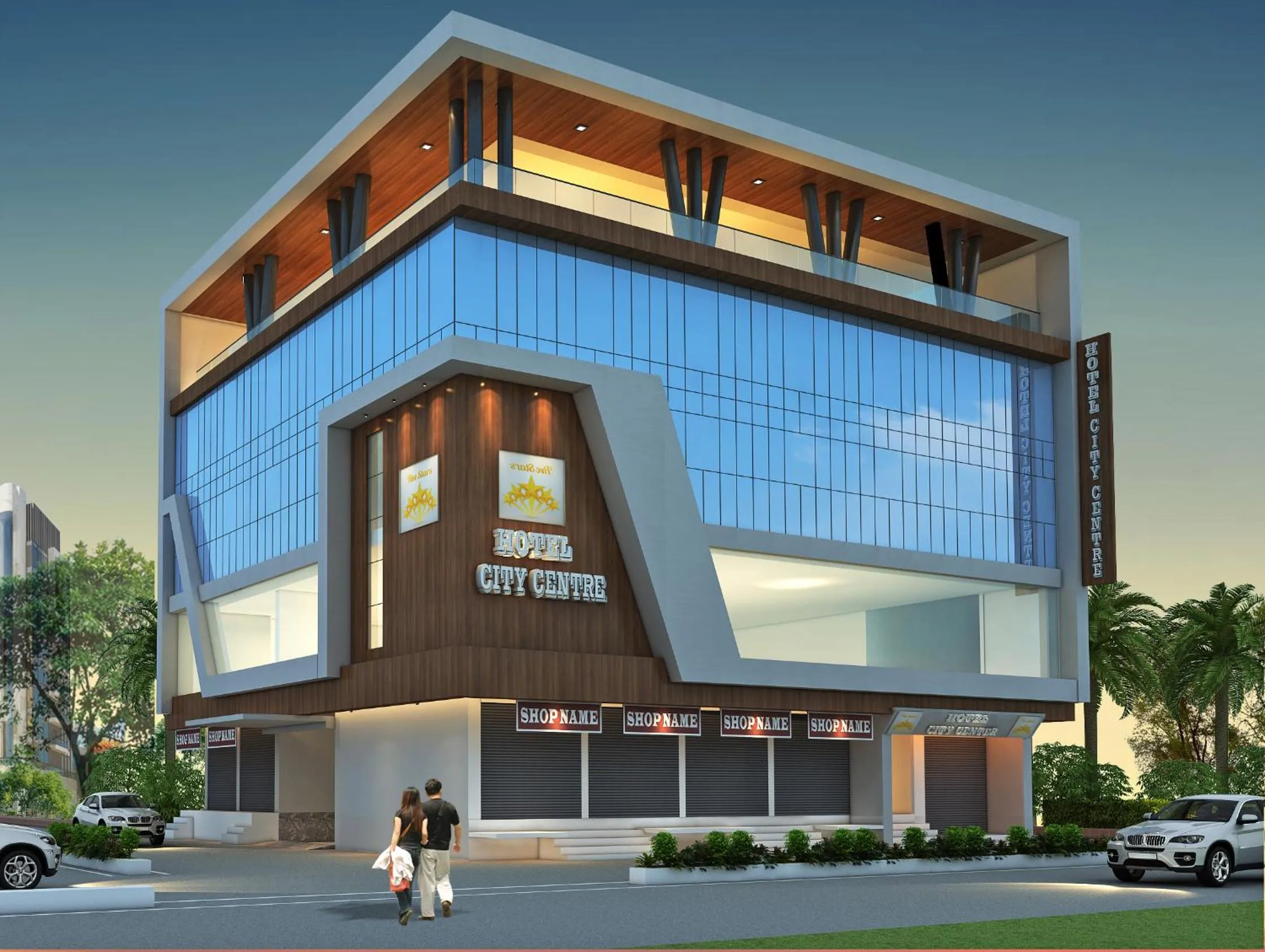 Property building in Hotel City Centre Latur