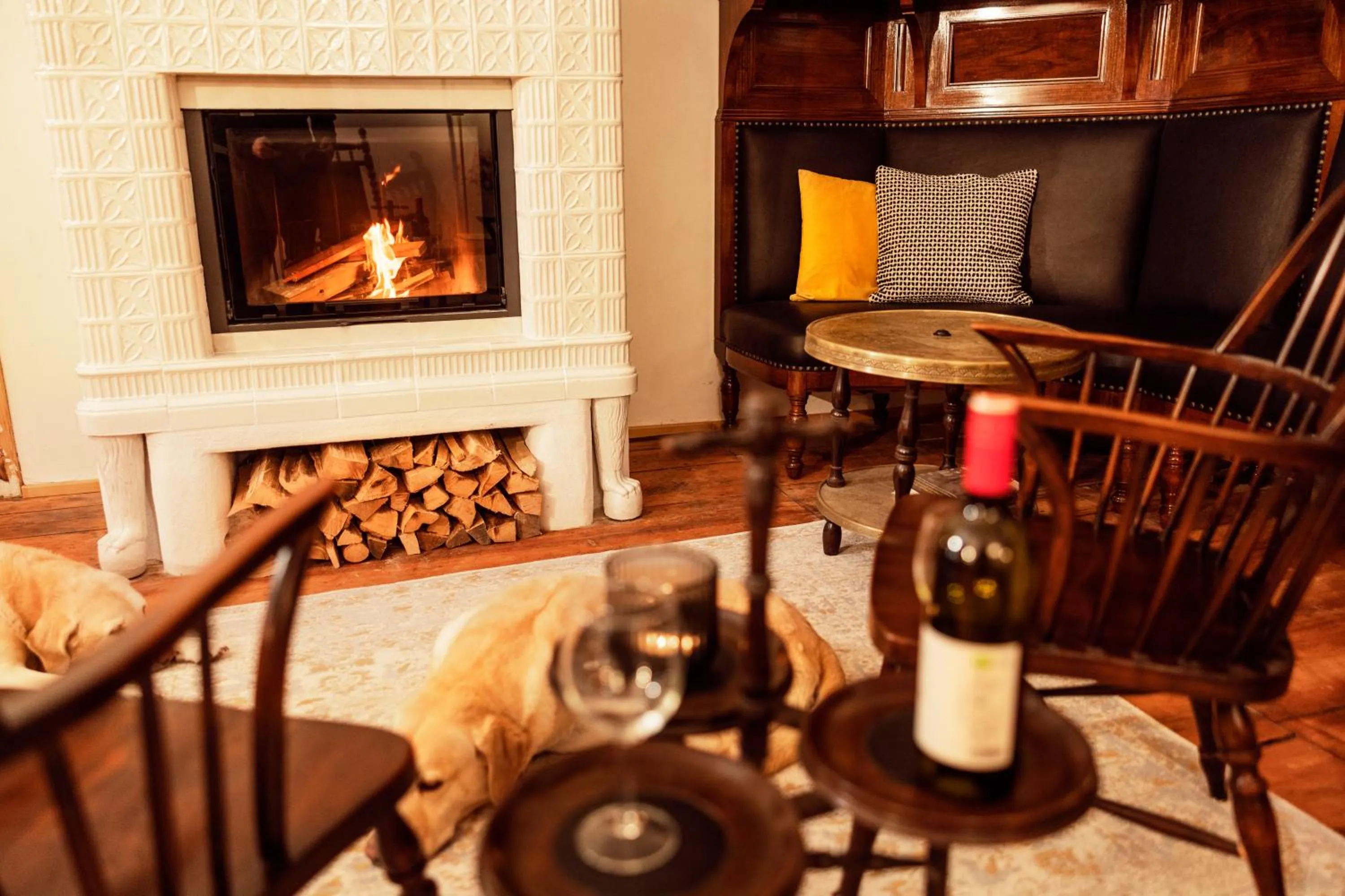 Living room in Podenhaus