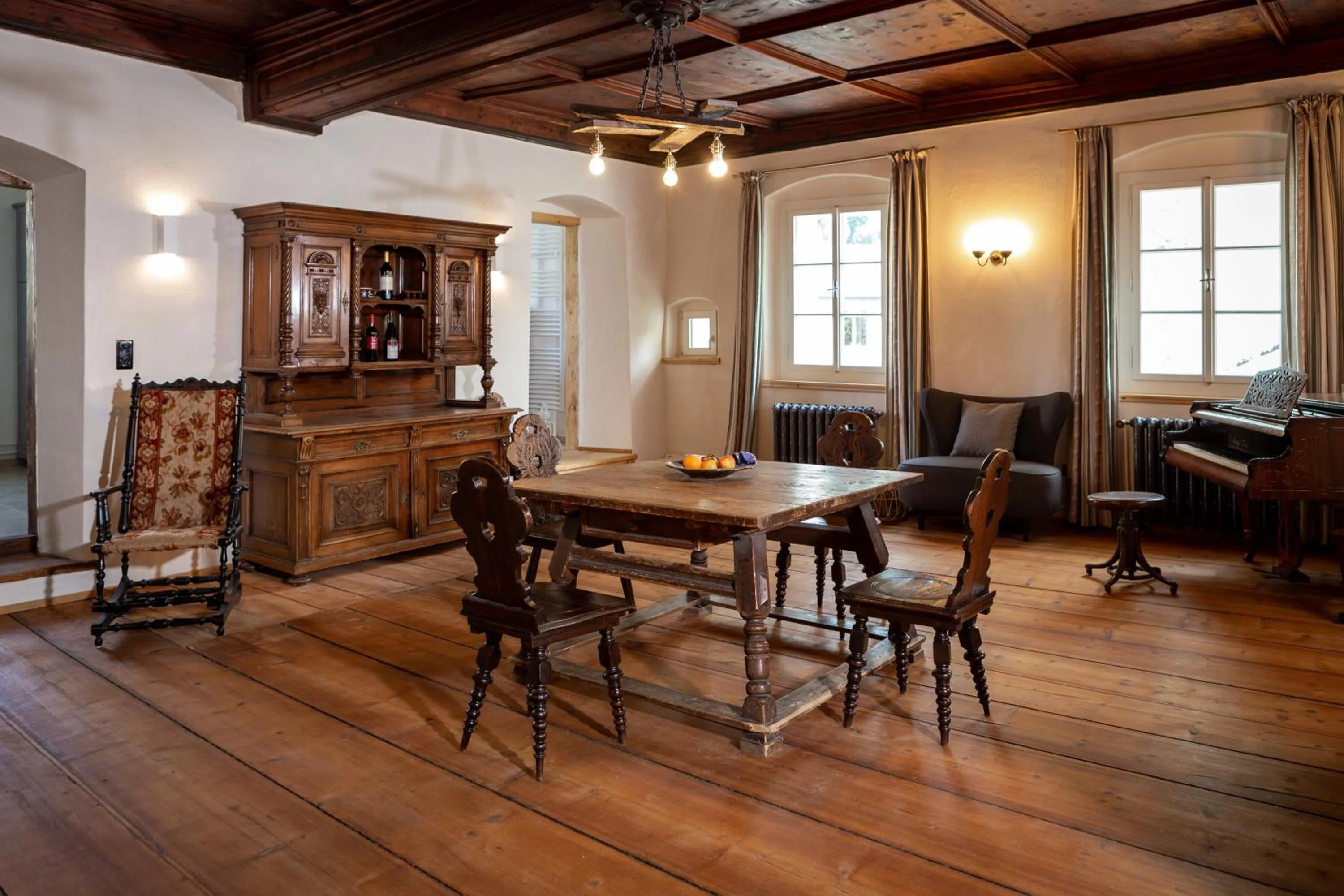 Seating area in Podenhaus