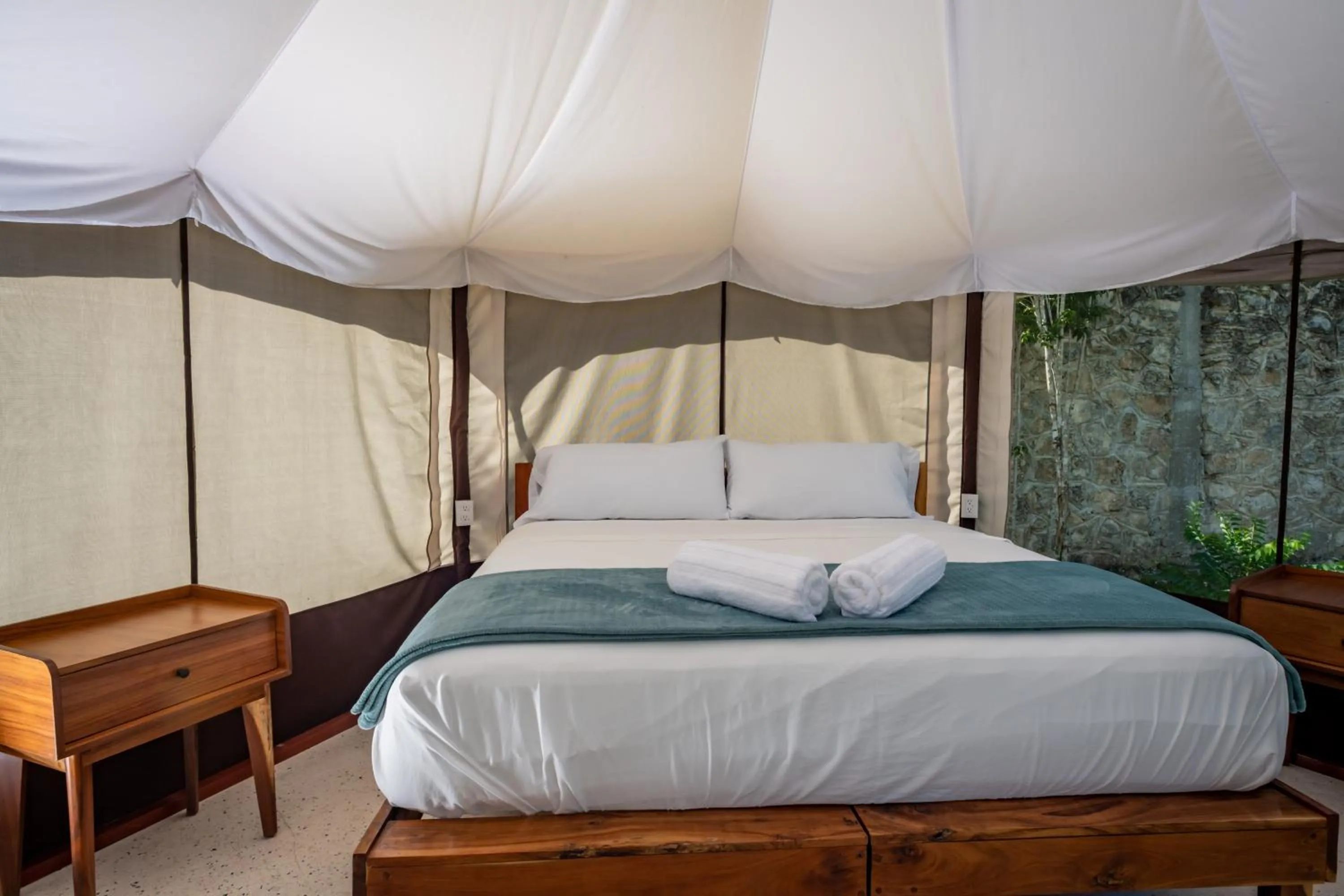 Bedroom, Bed in Xakluum Eco Glampings