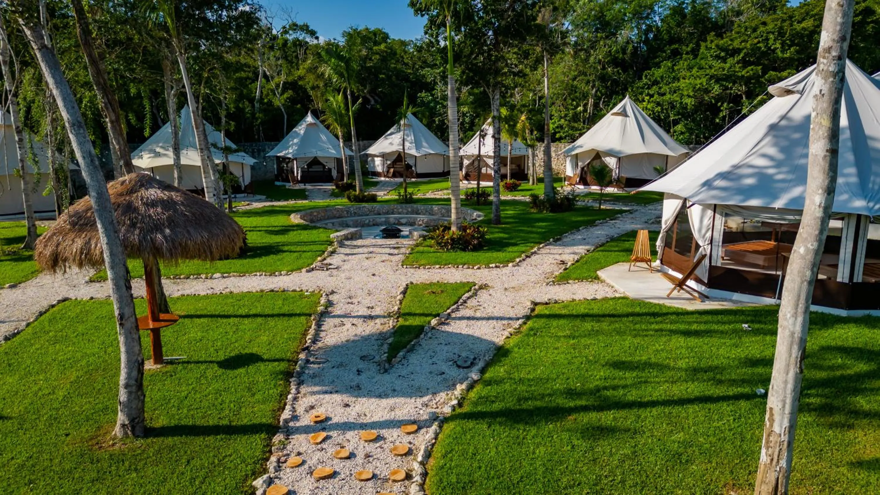 Natural landscape in Xakluum Eco Glampings