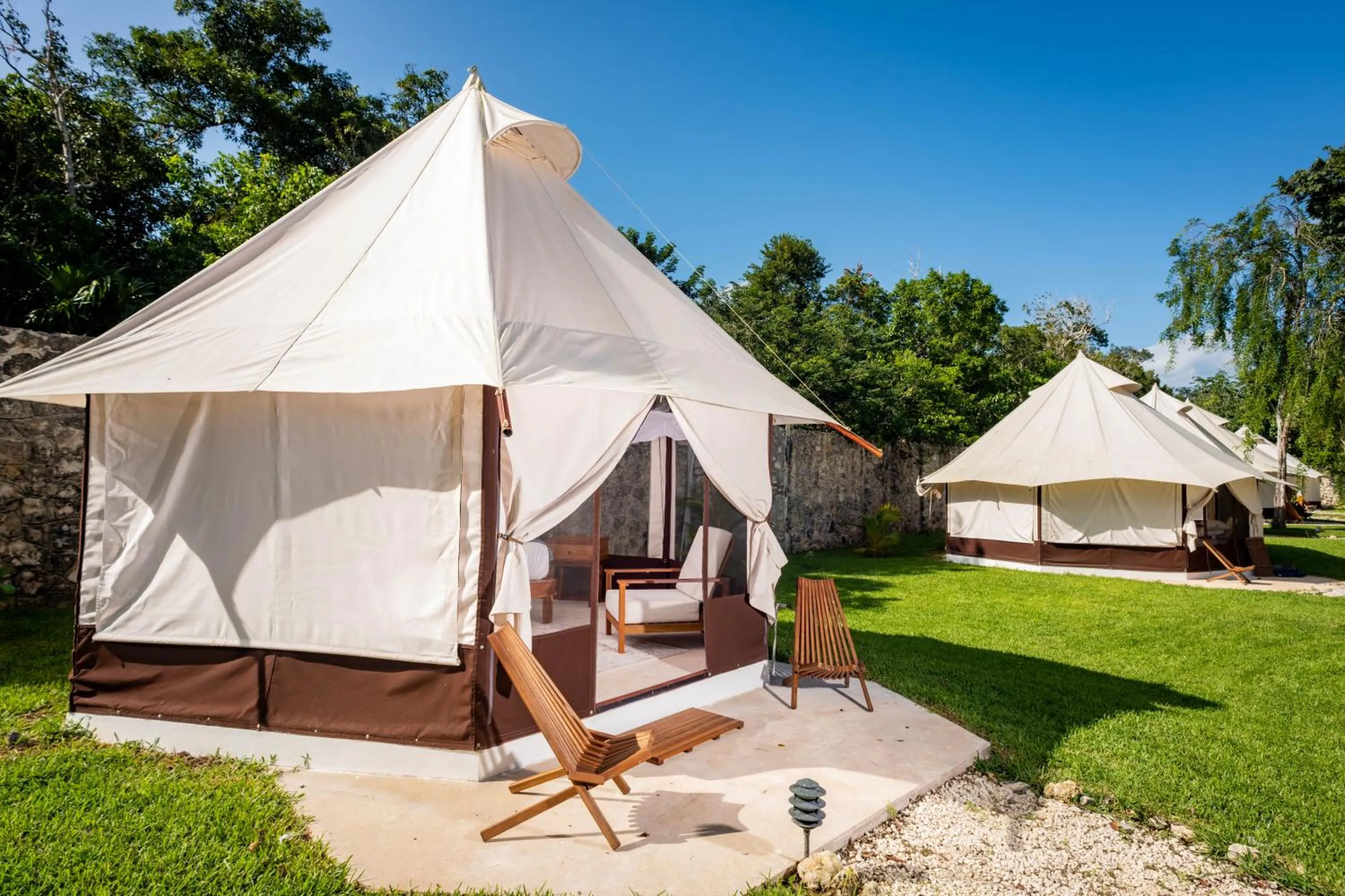 Garden in Xakluum Eco Glampings